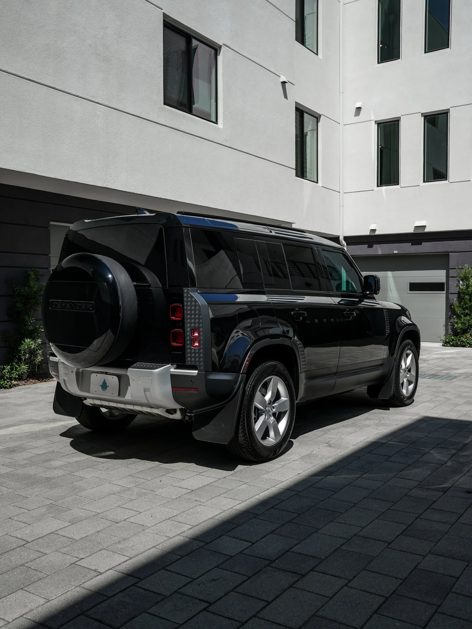 Completed Land Rover Defender project in Irvine