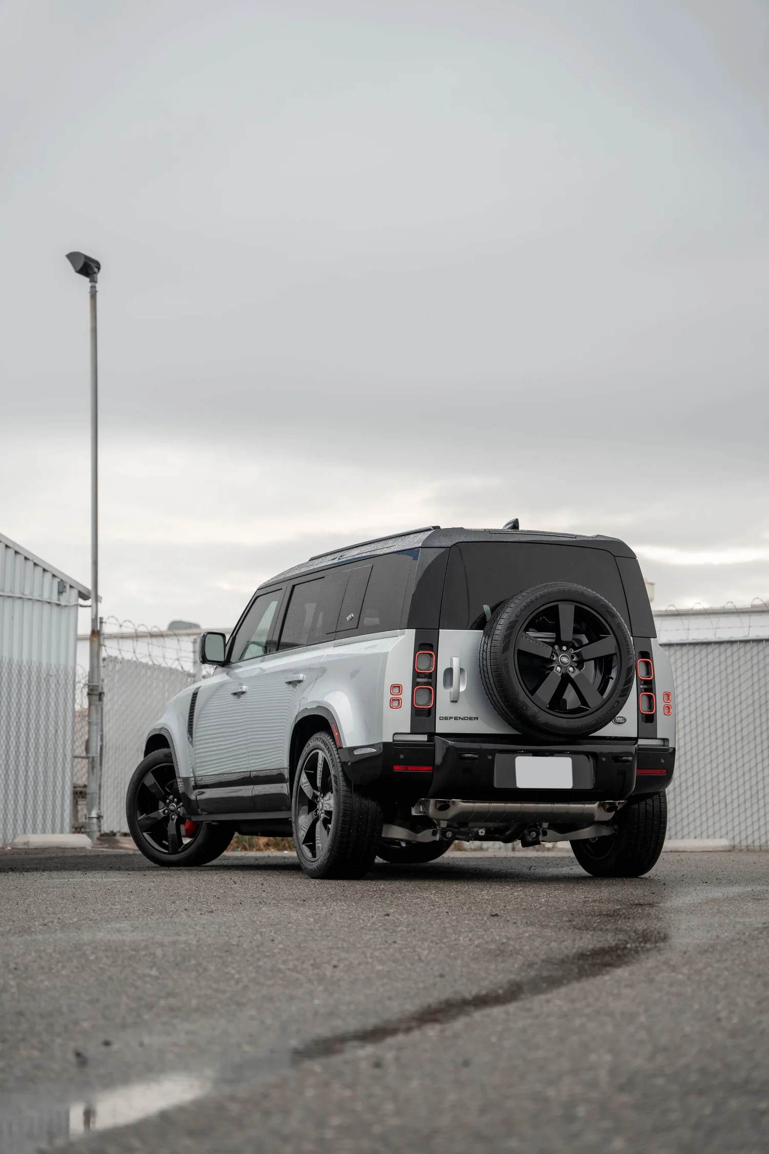 Completed Land Rover Defender project in Irvine