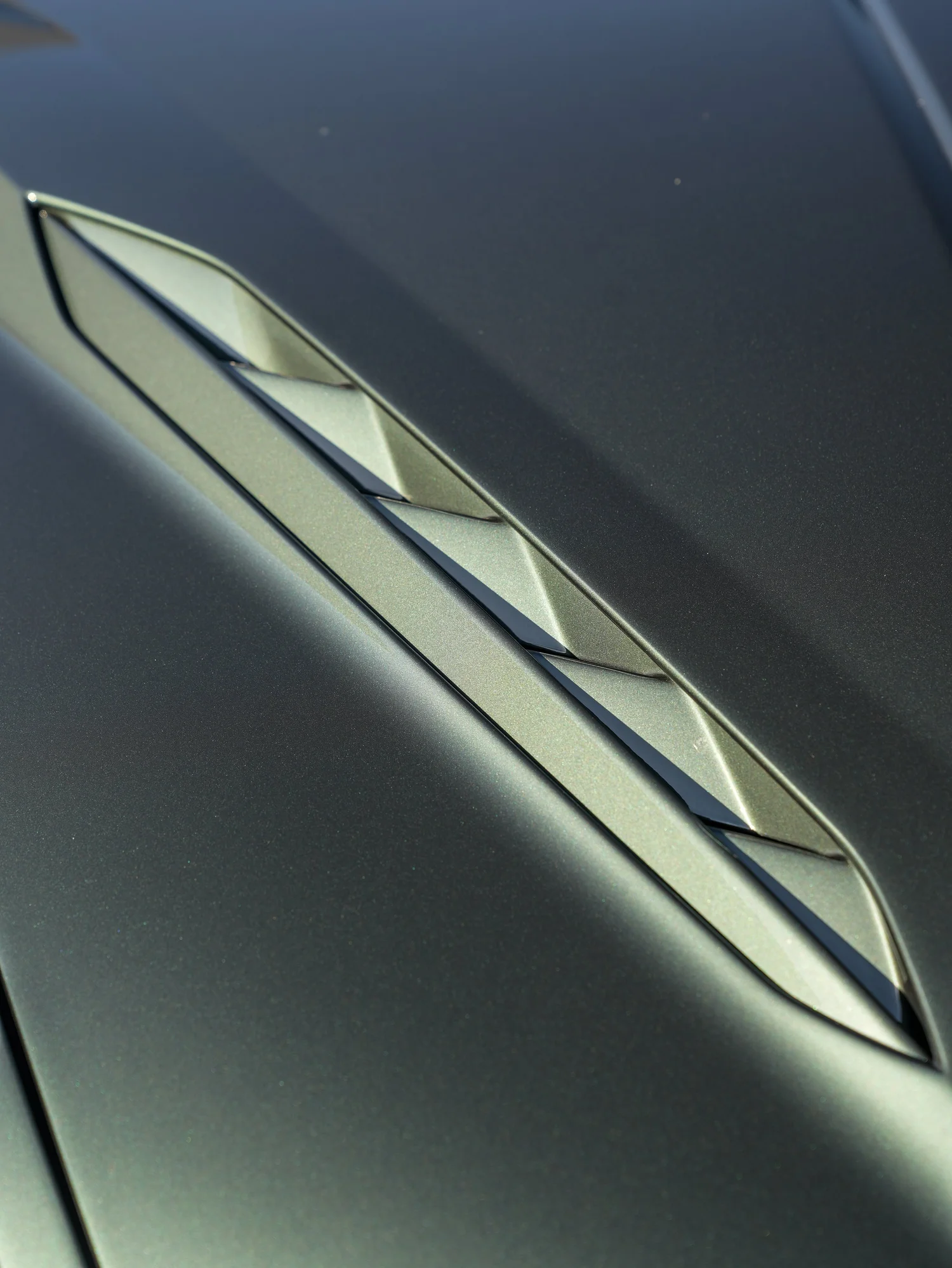 Lamborghini Urus S Front Bumper PPF after Paint Protection Film (PPF), paint-reflection close-up