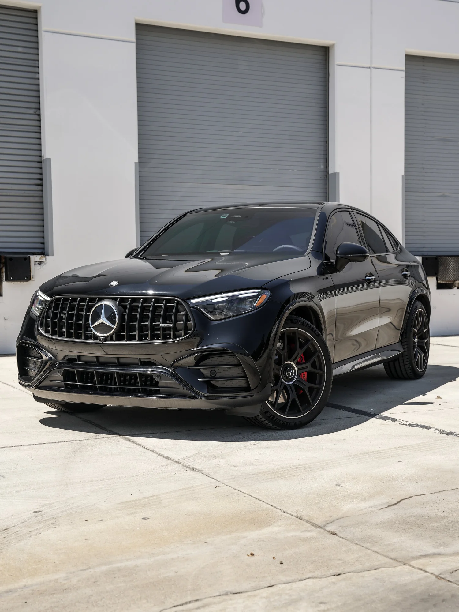 Mercedes-AMG GLC 63 S after Window Tint, front-left three-quarter view