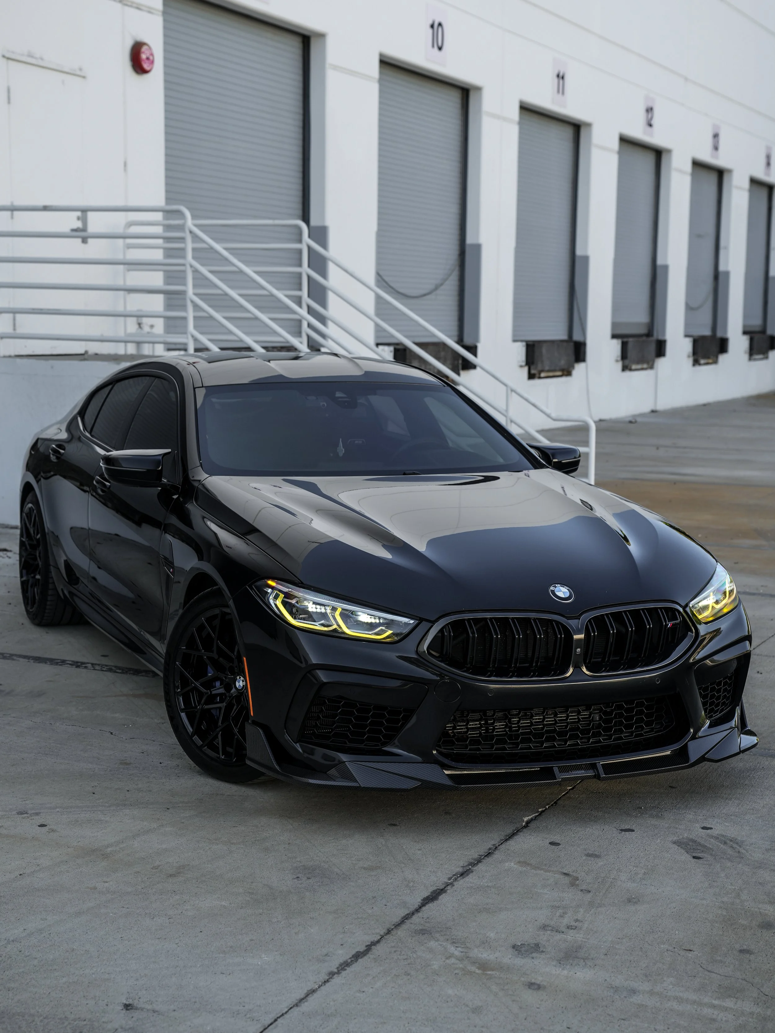 BMW M8 Paint Correction after ceramic coating in Irvine