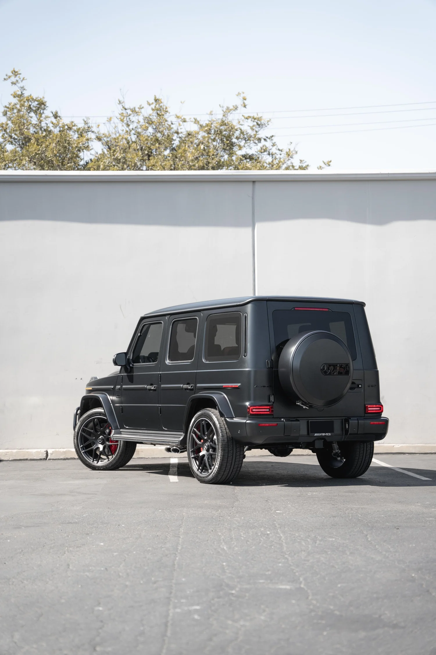 Completed Mercedes-AMG G 63 project in Irvine