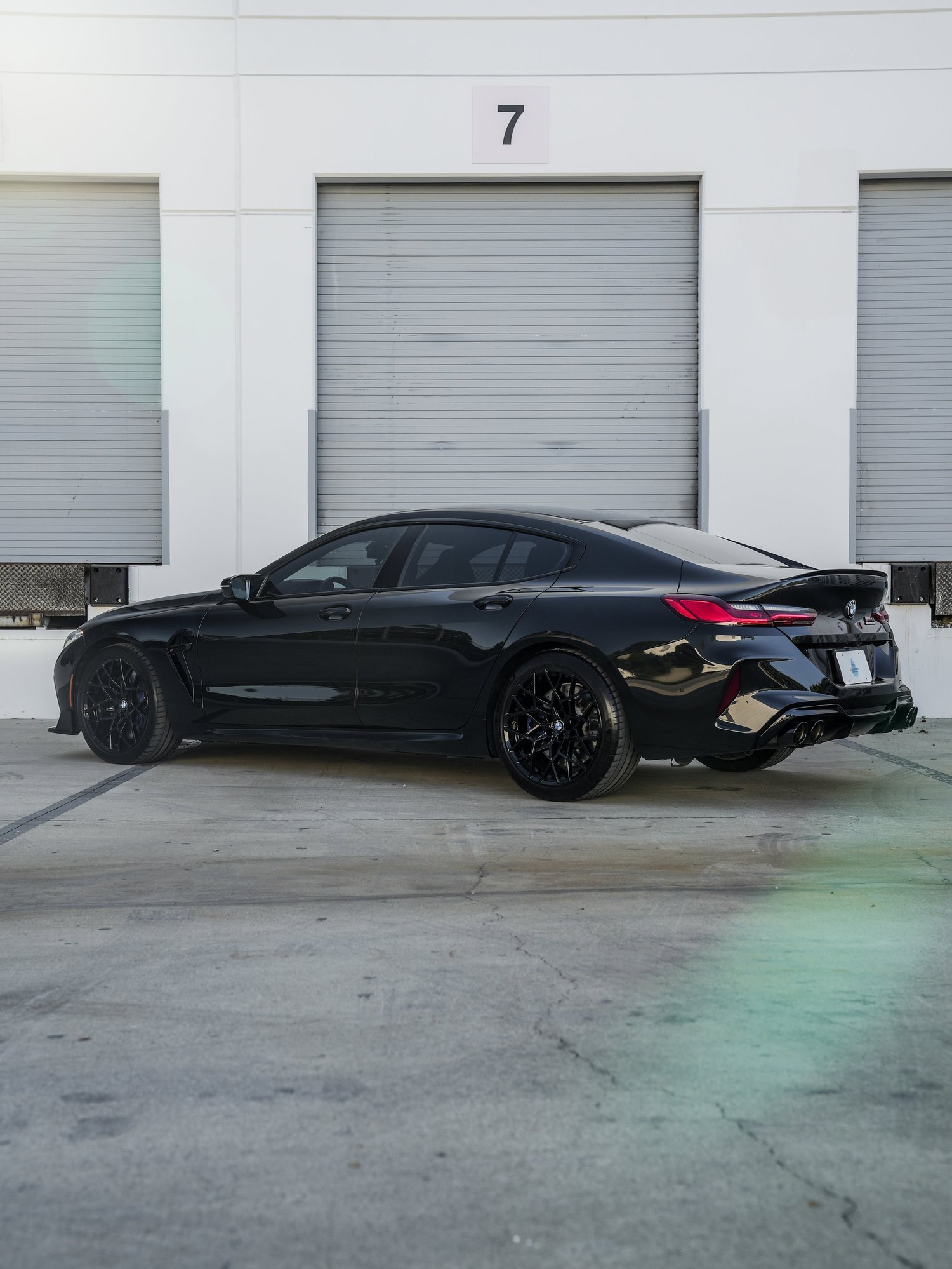 Completed BMW M8 project in Irvine