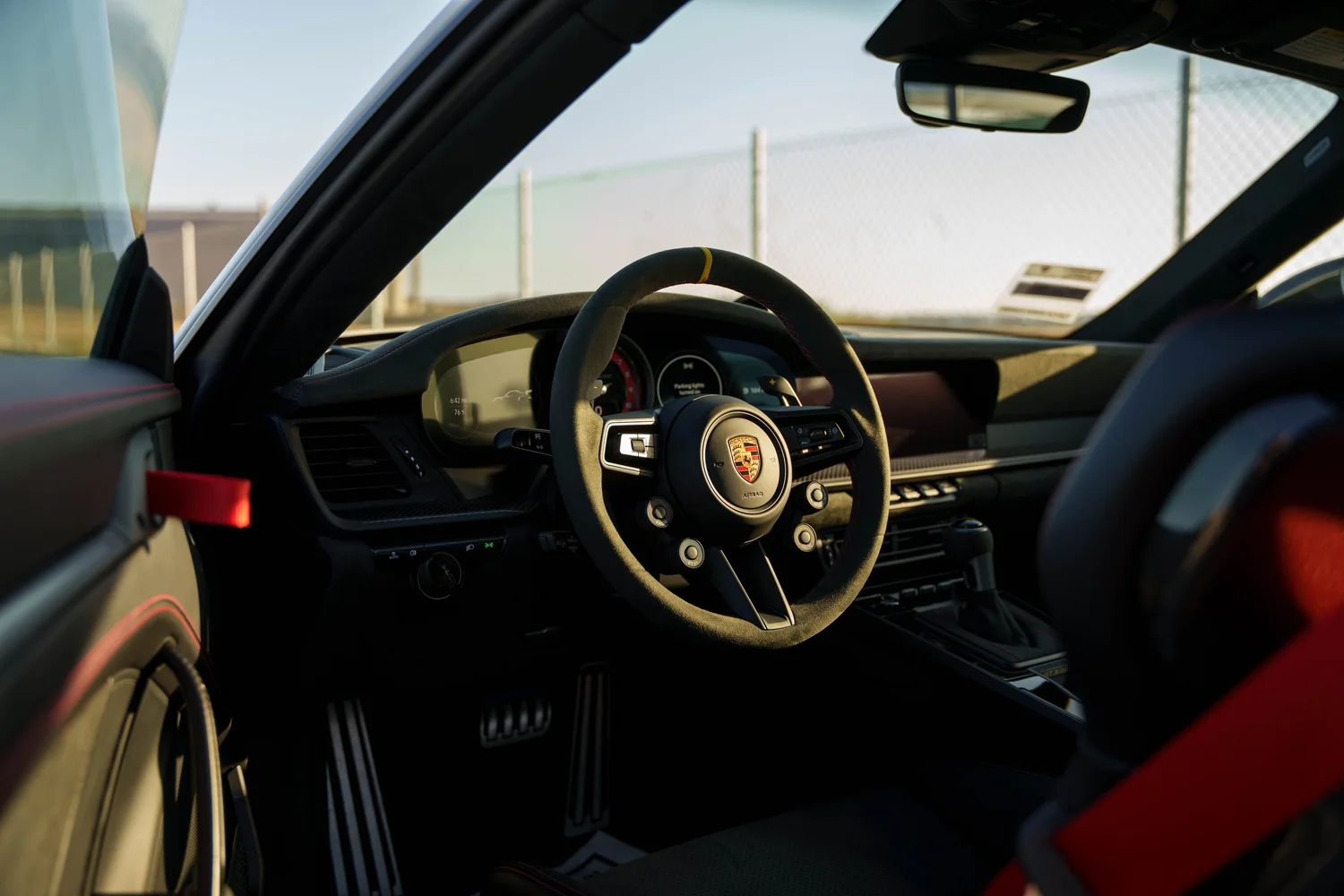 GT3 RS cockpit and interior detail