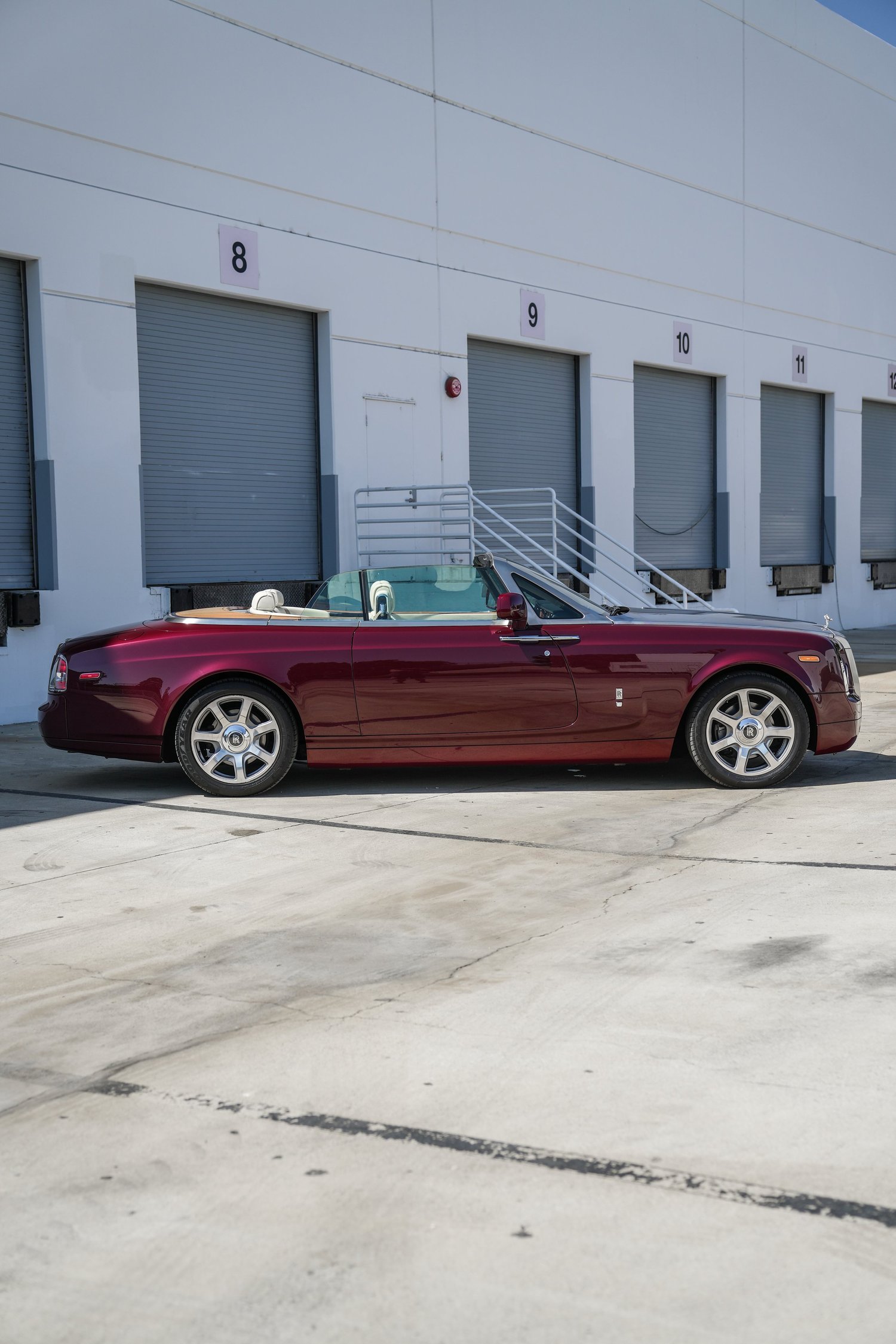 Rolls-Royce Phantom Drophead Coupé after Paint Protection Film (PPF), left-side profile