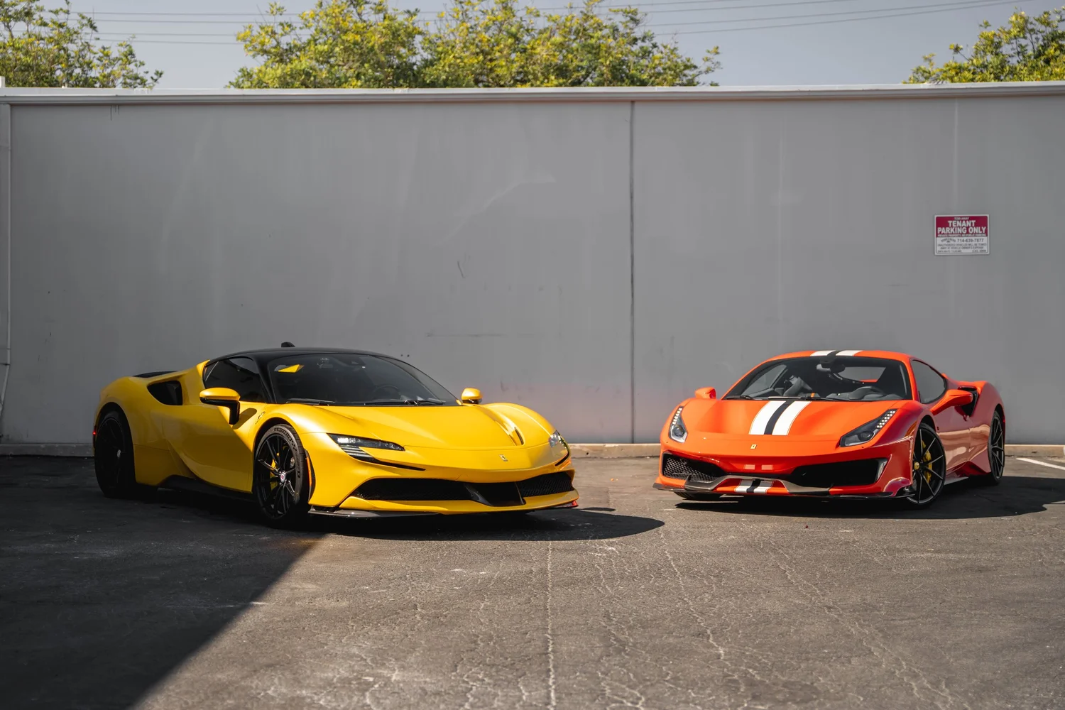Completed Ferrari SF90 project in Irvine