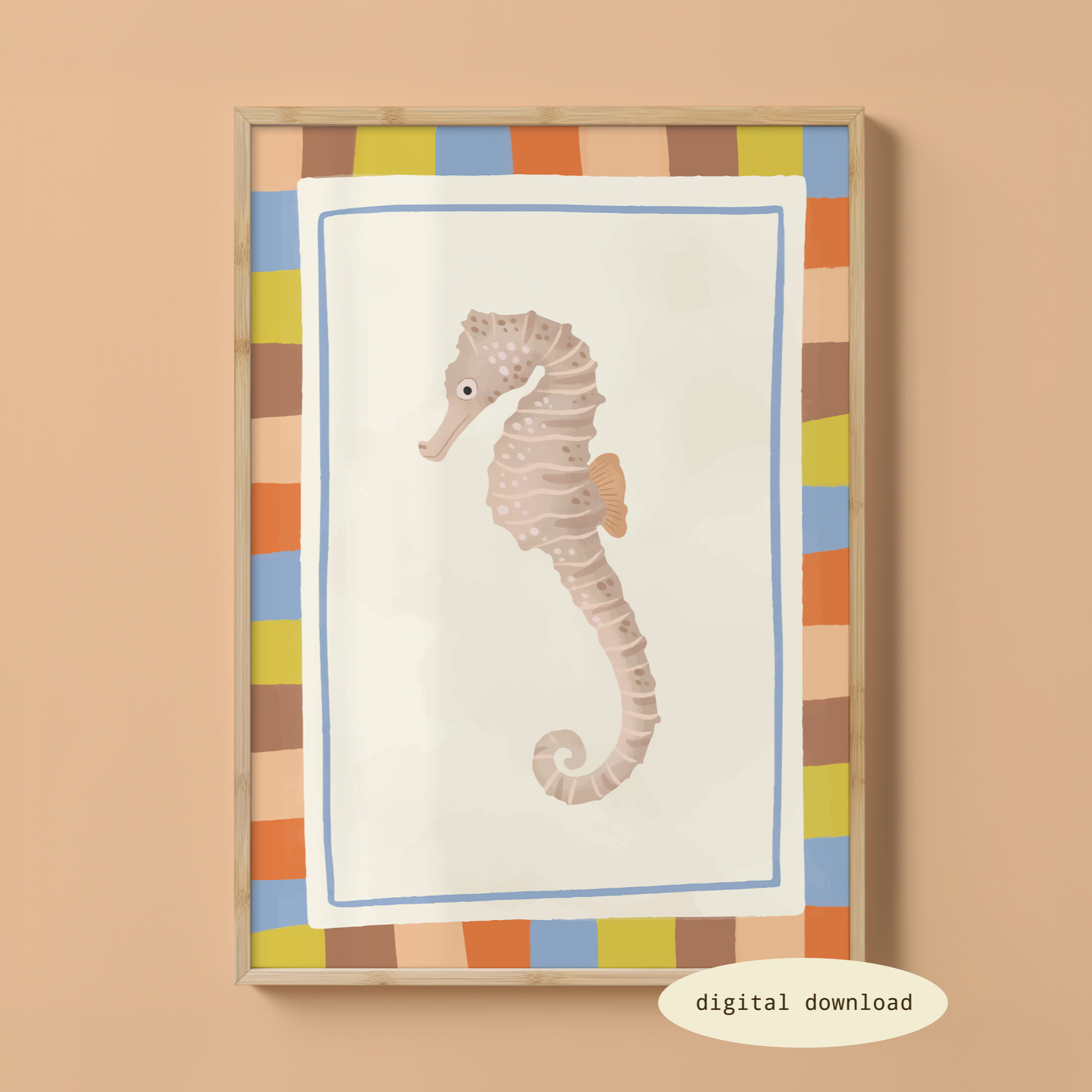SEAHORSE PRINT