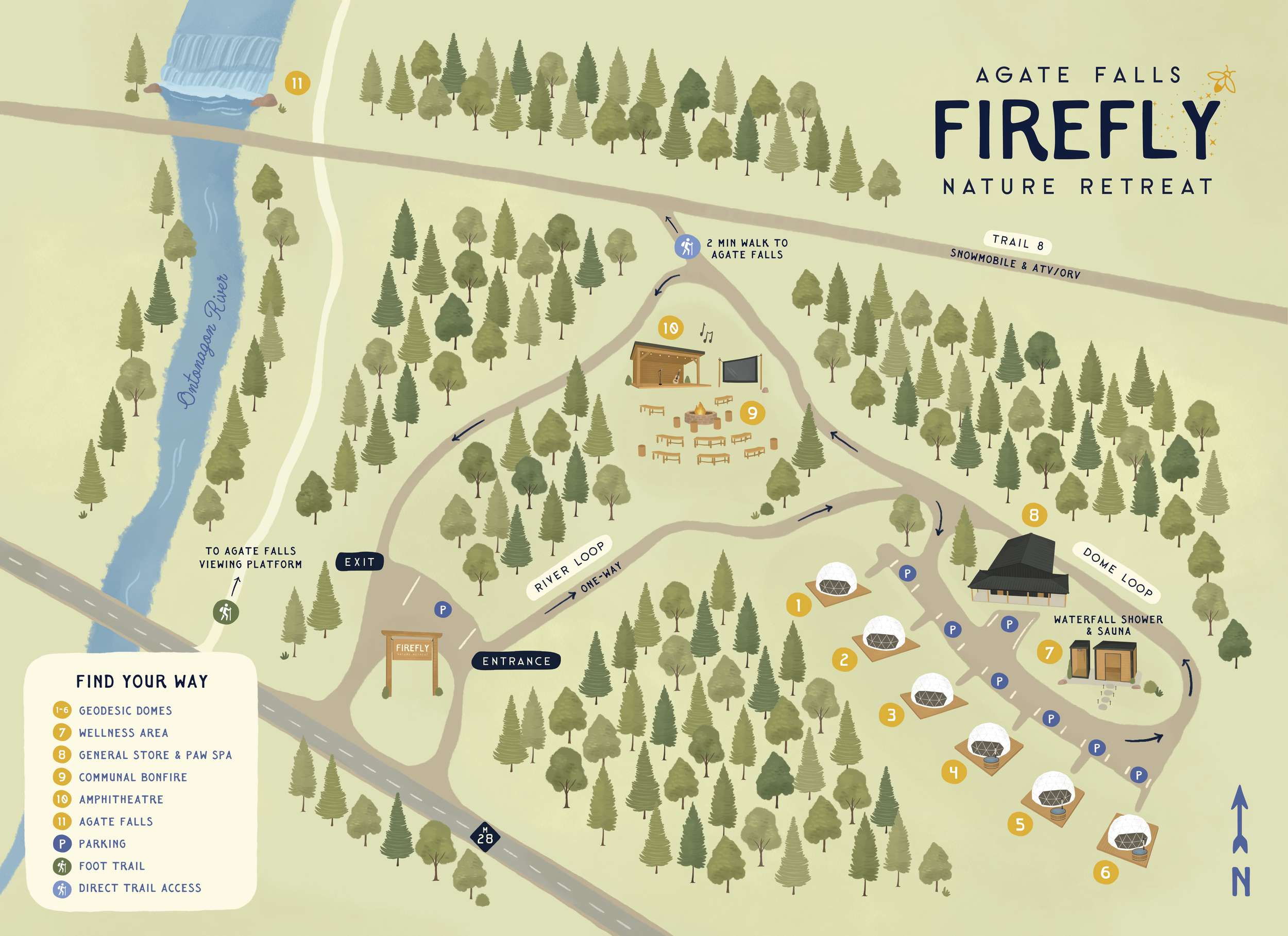 CUSTOM MAP ILLUSTRATION