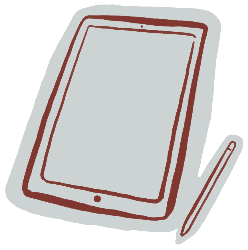 iPad Illustrated Icon