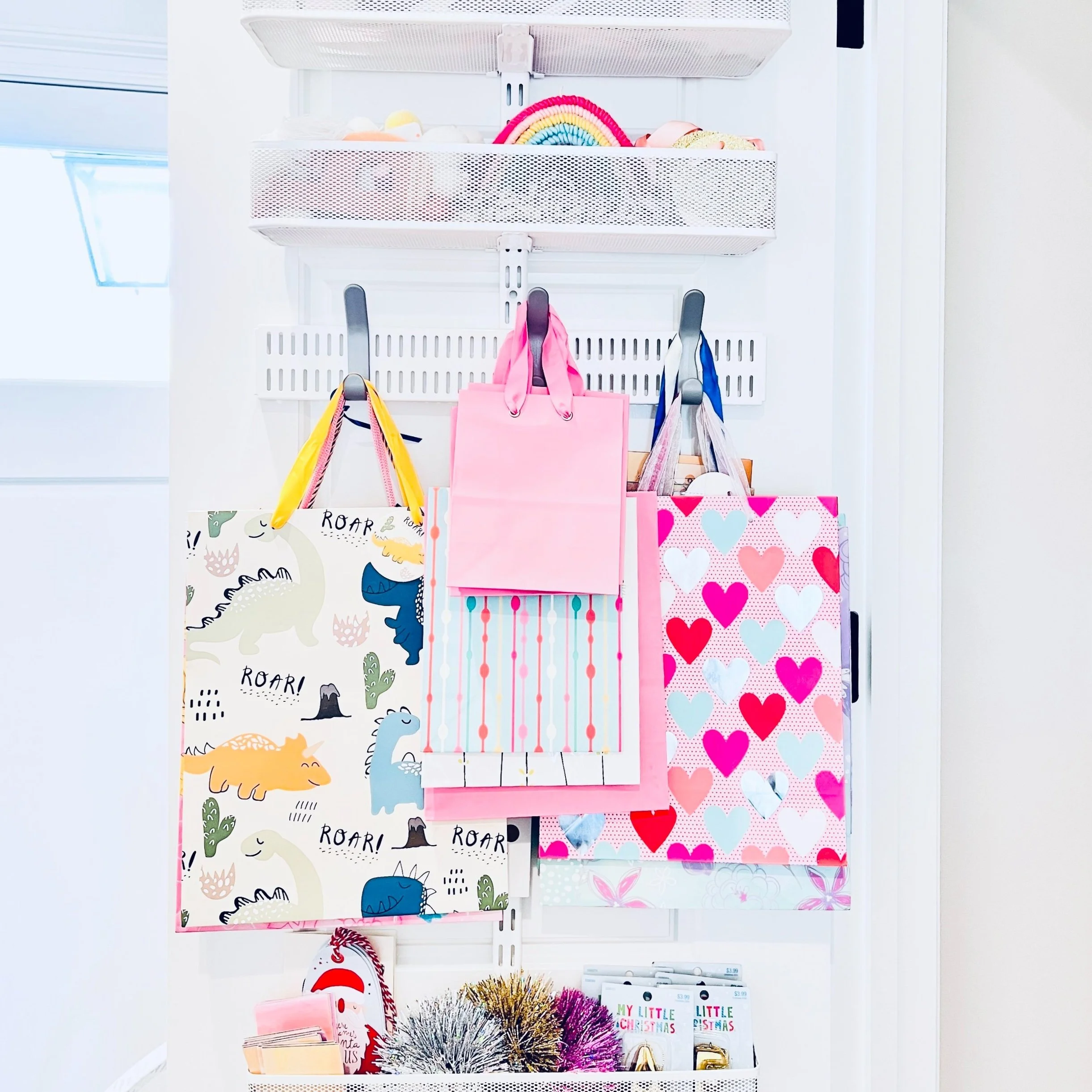 Elfa over-the-door Storage
