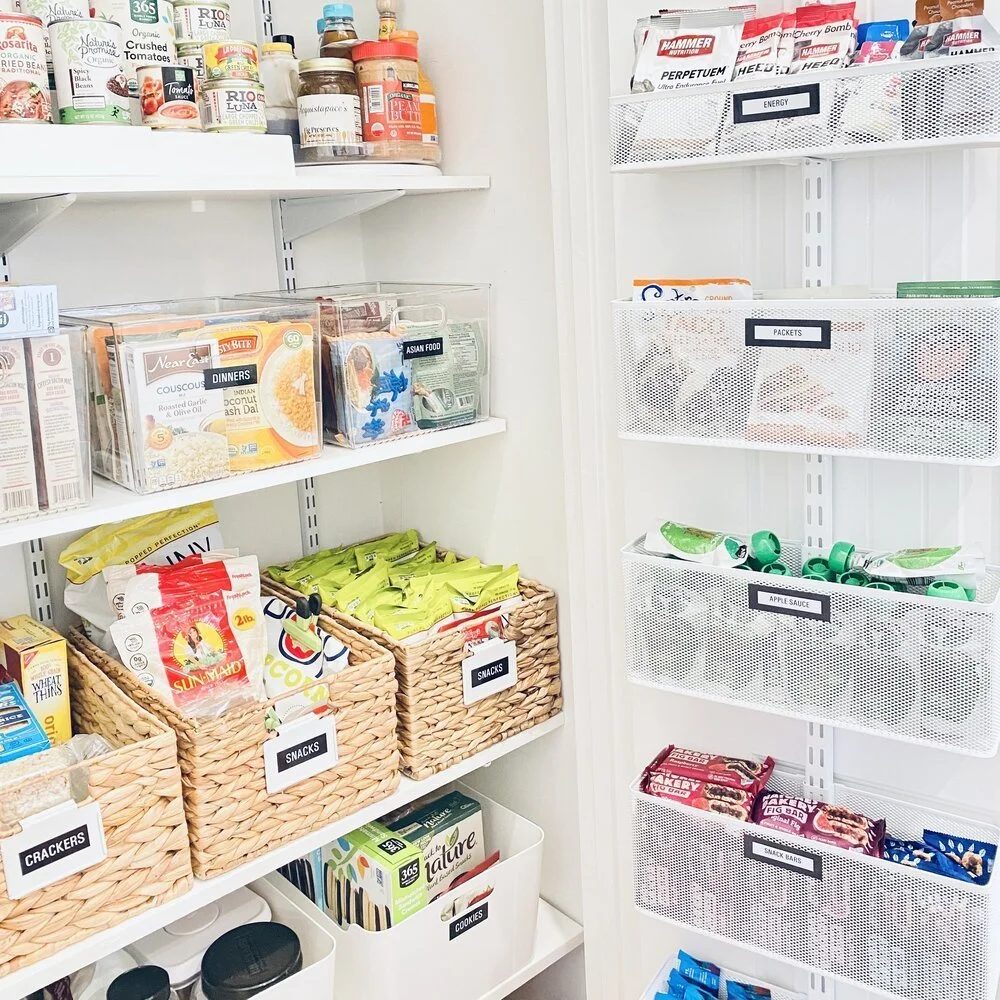 Pantry organized by Sorted Professional Organizing in New Orleans