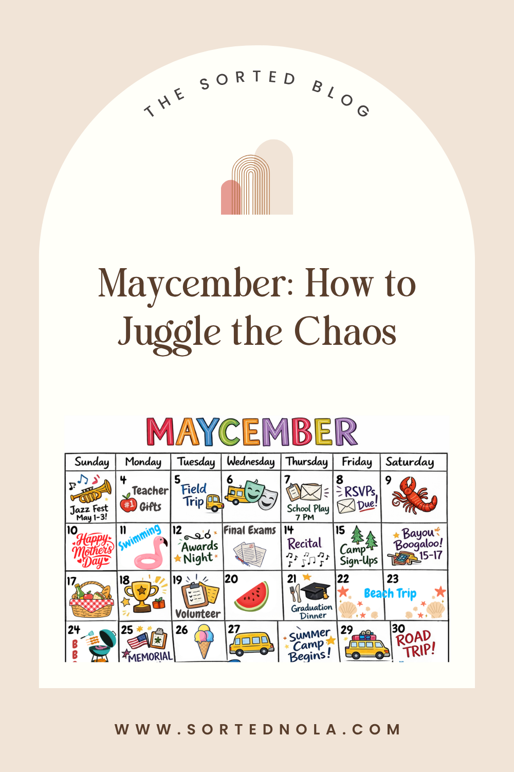 Maycember: How to Juggle the Chaos