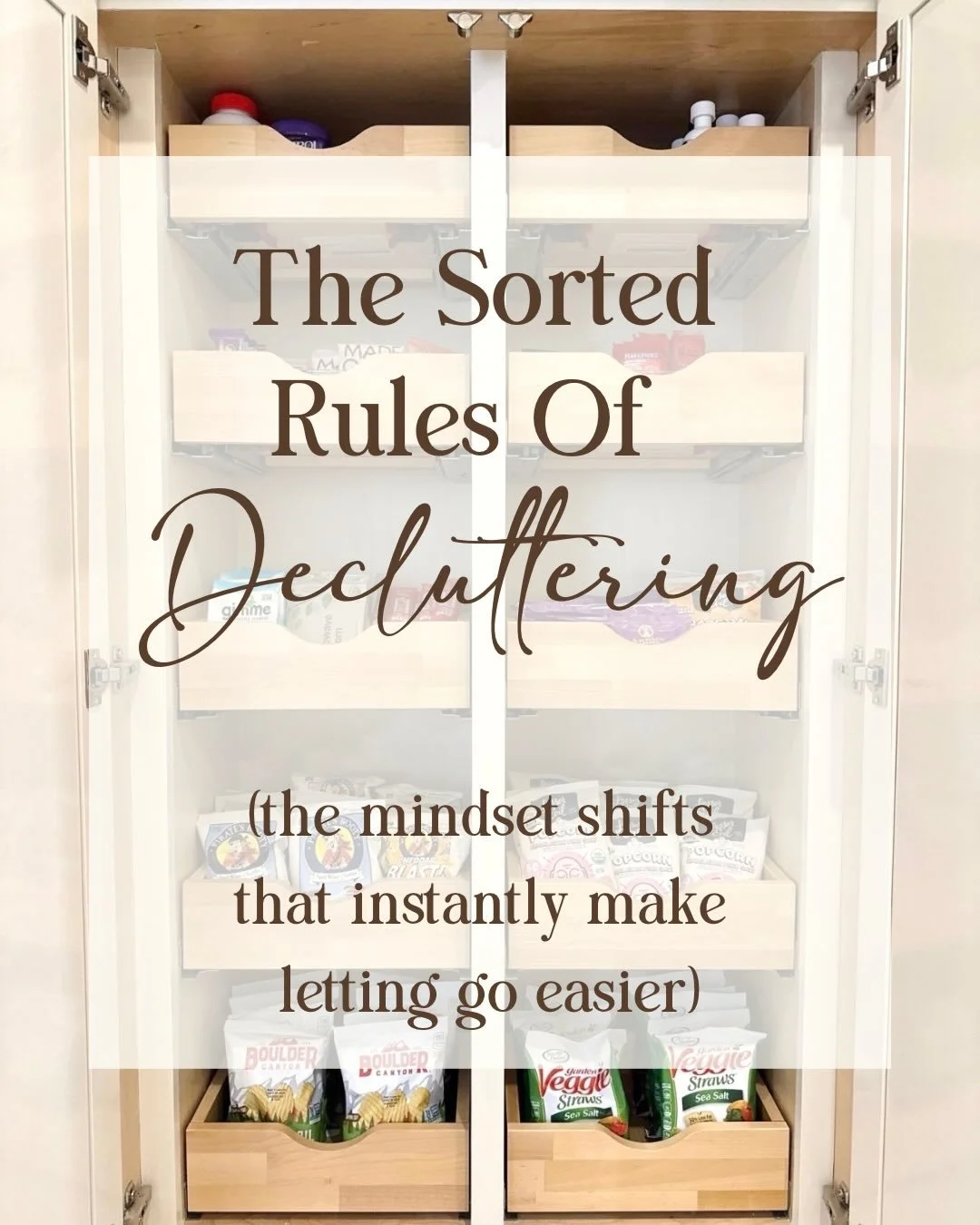 Decluttering gets so much easier when you stop making it emotional and start making it practical. ✨

These are the simple &ldquo;rules&rdquo; we come back to again and again when helping clients organize their homes &mdash; and they truly make decisi