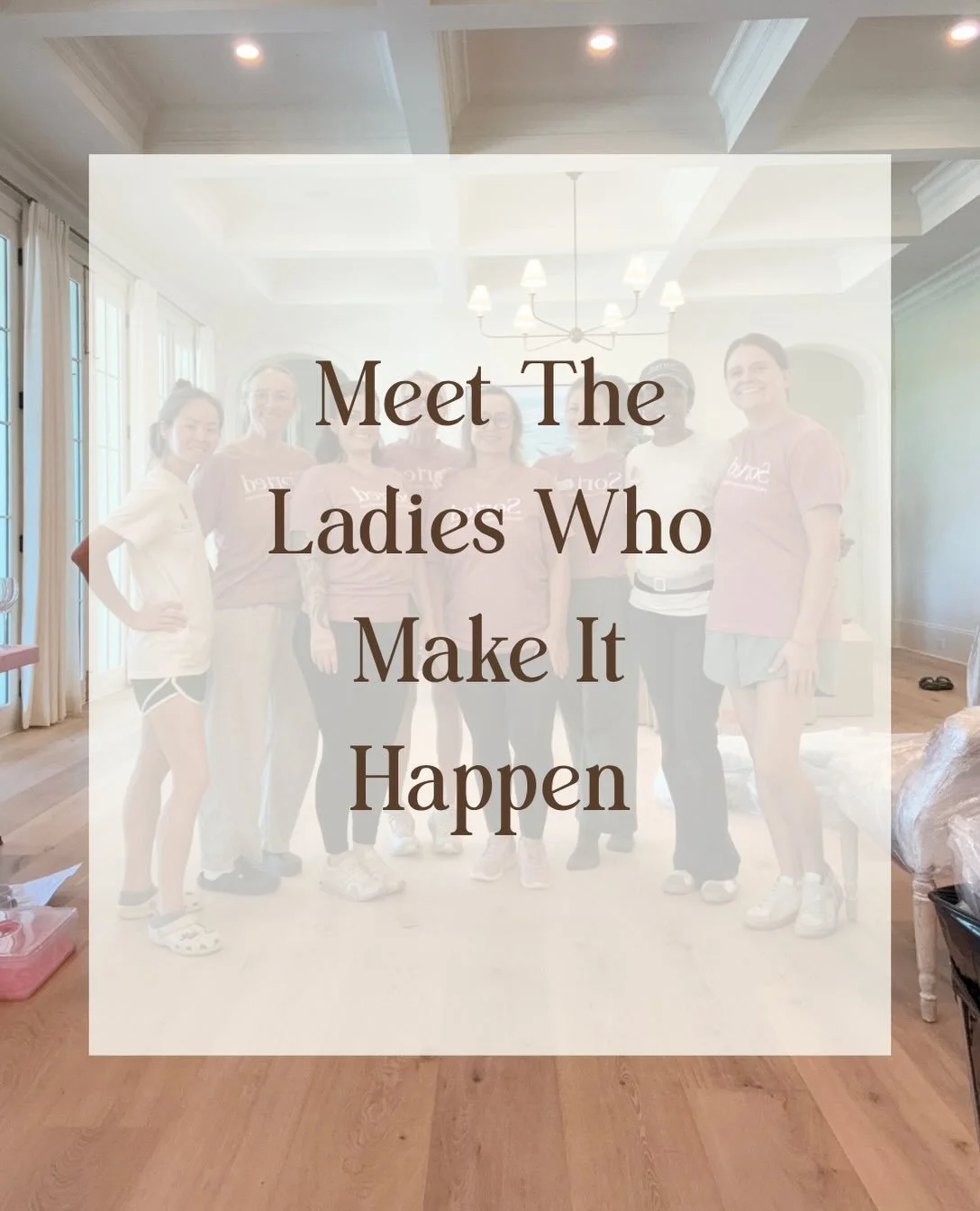 The ladies behind the labels, bins, big moves + beautiful transformations. 🤍

We may all have different go-to drinks, favorite spaces to organize and ways we spend a day off, but one thing we have in common? We love creating calm out of chaos.

Swip