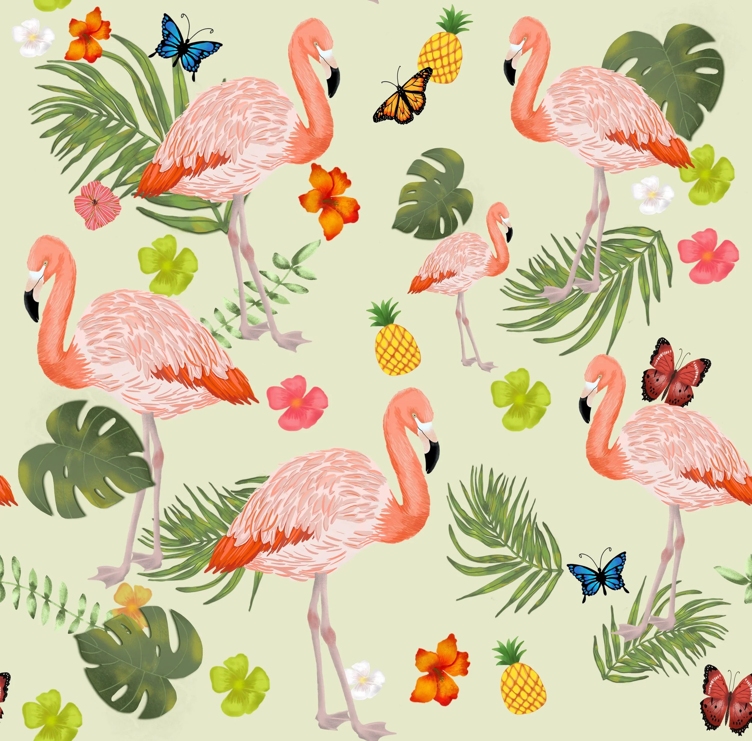 Tropical Flamingo Party