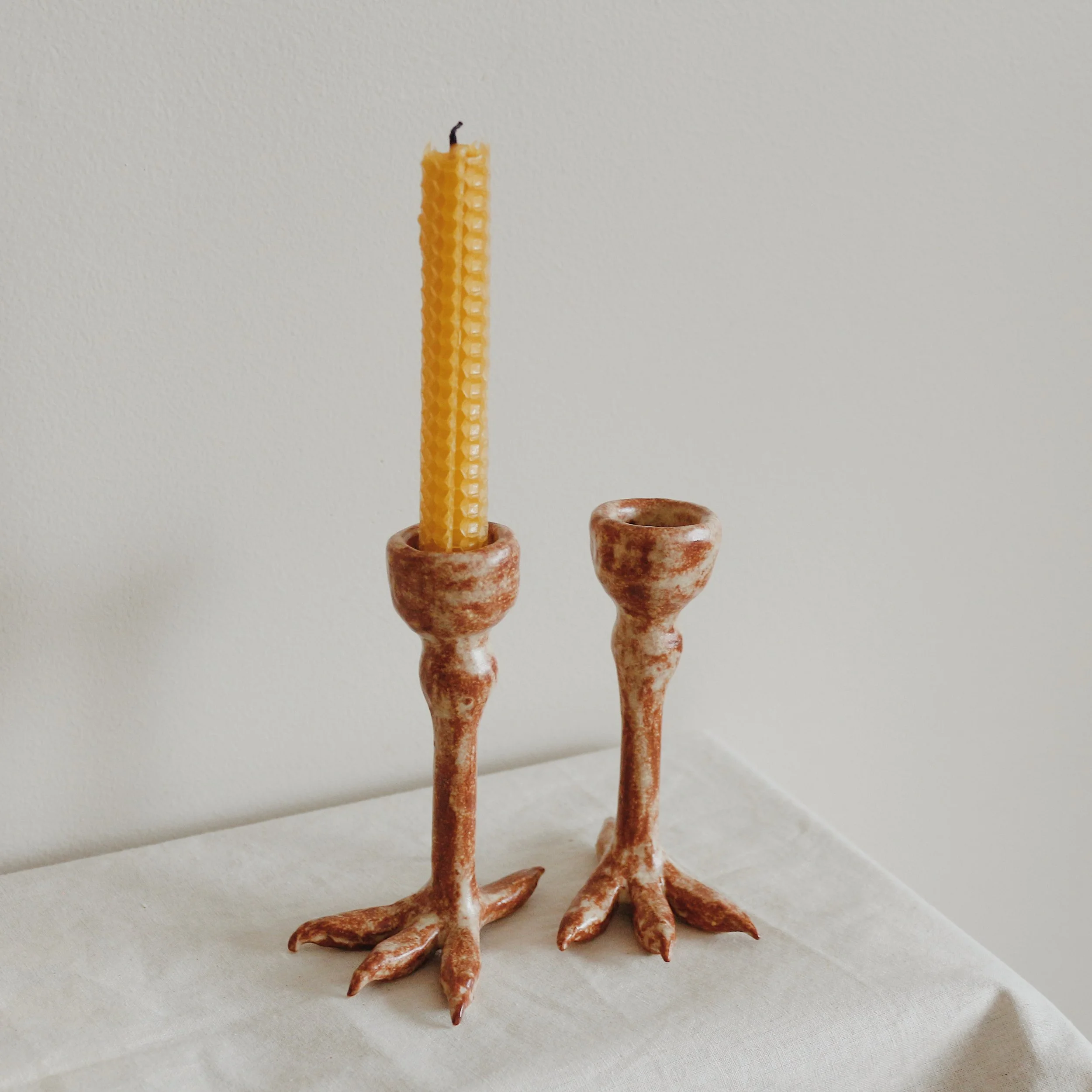 Chicken Leg Candle Holders.JPG