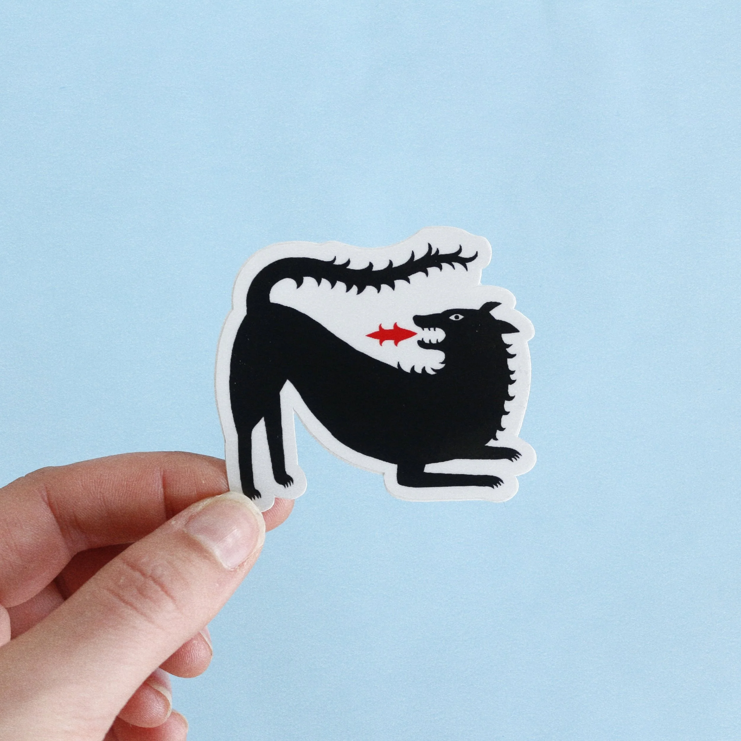 Black Shuck Sticker