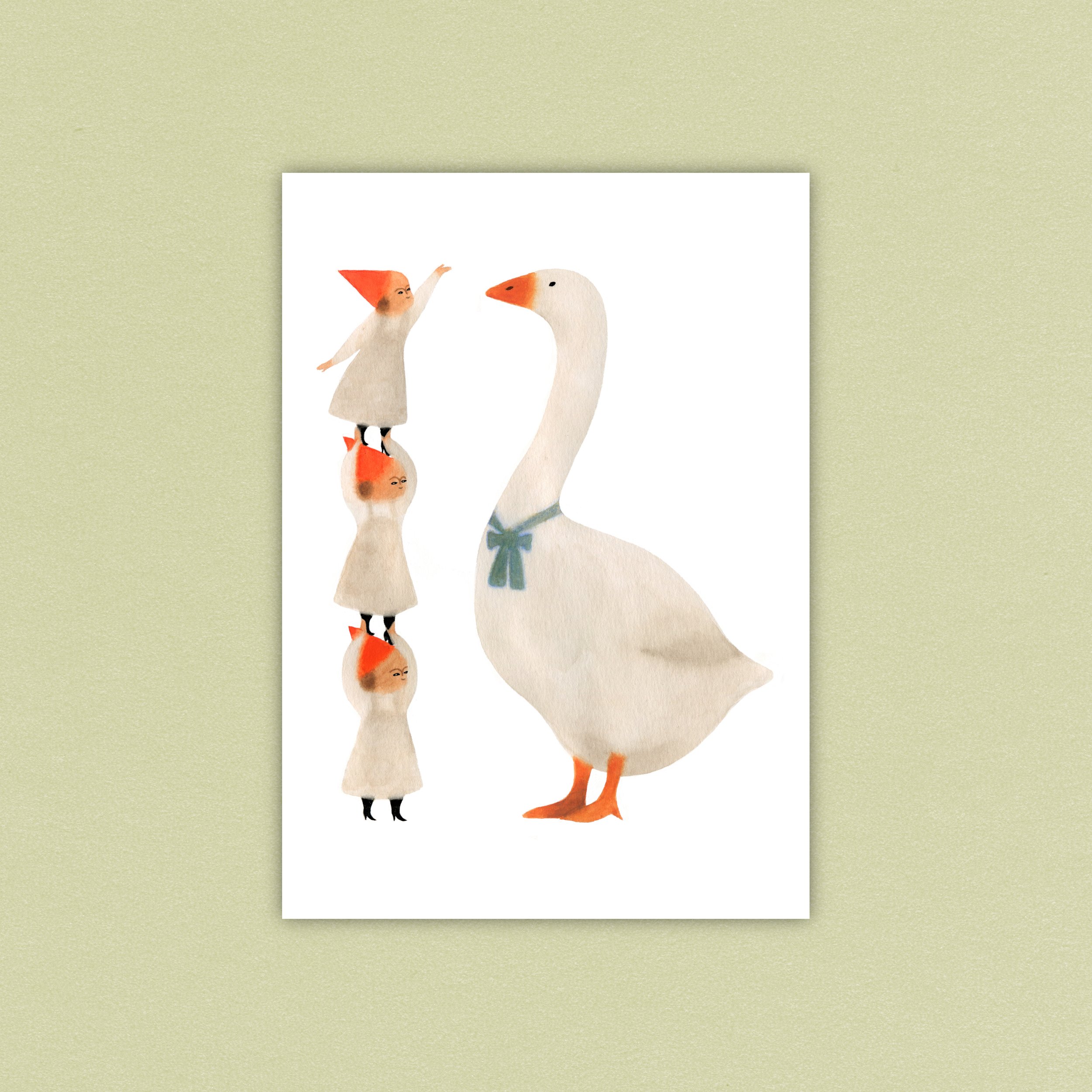Three Gnomes Print
