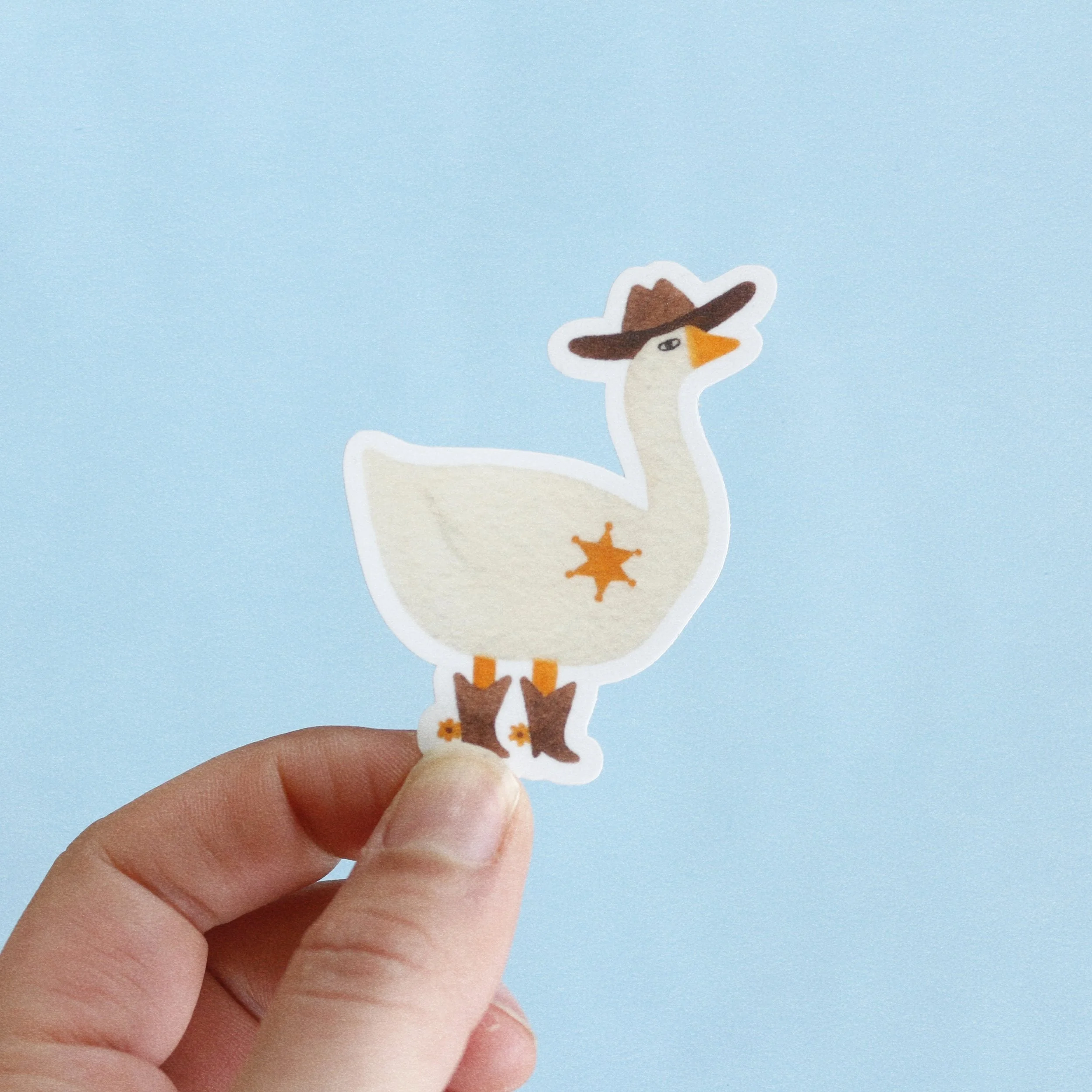 Goose Sheriff Sticker
