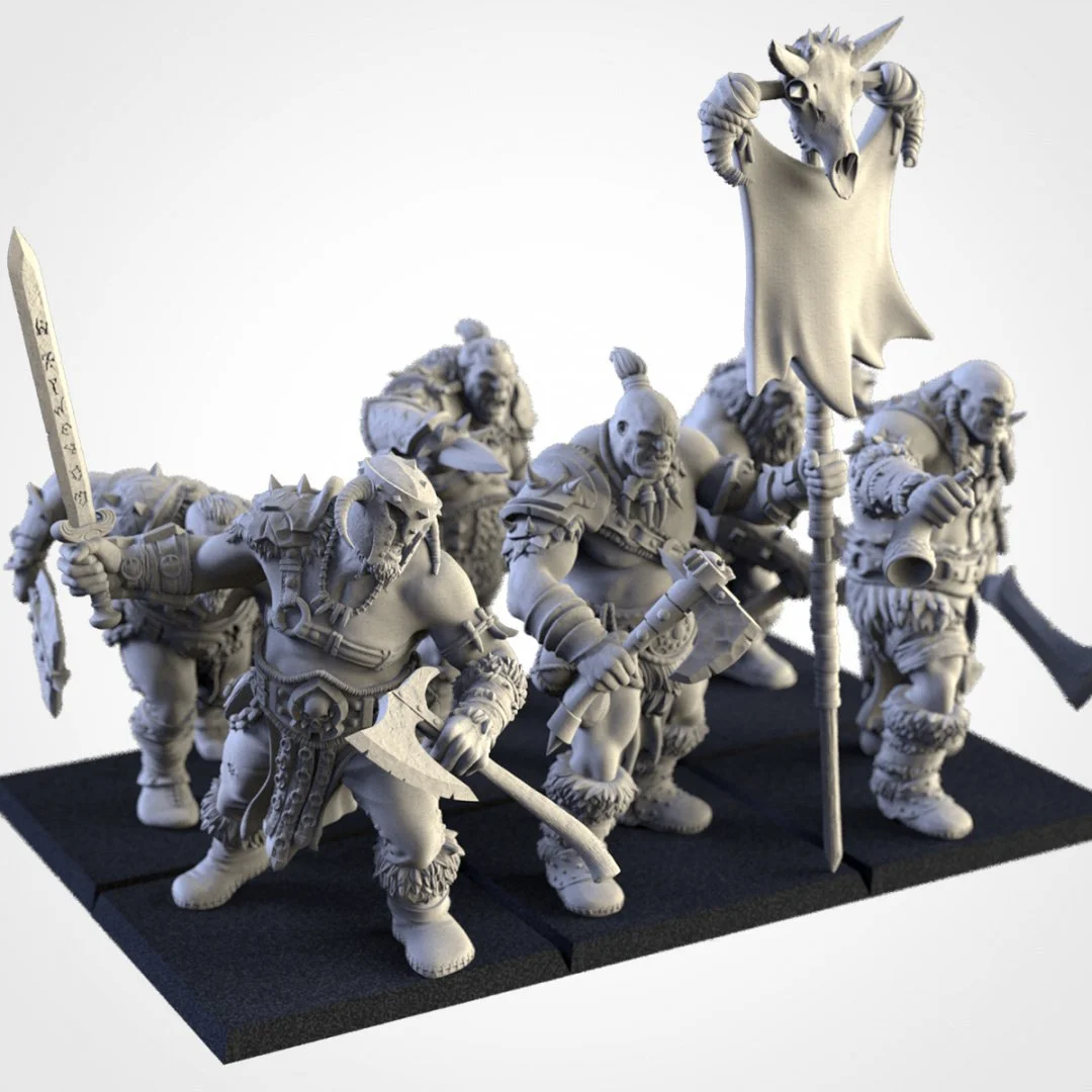 Games Workshop Ogre Kingdoms: Gnoblar Fighters - Warhammer Fantasy Battle Miniatures