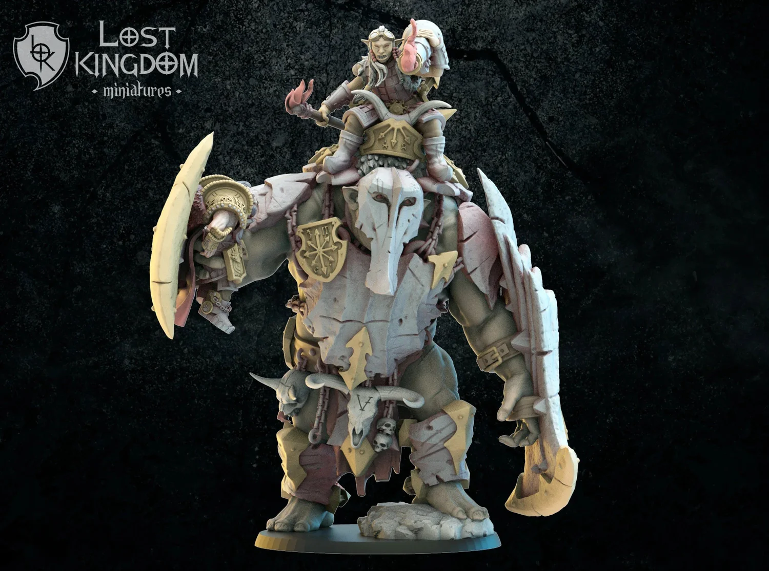 Chaos Dwarfs Siege Lava Troll — Eocene Studios