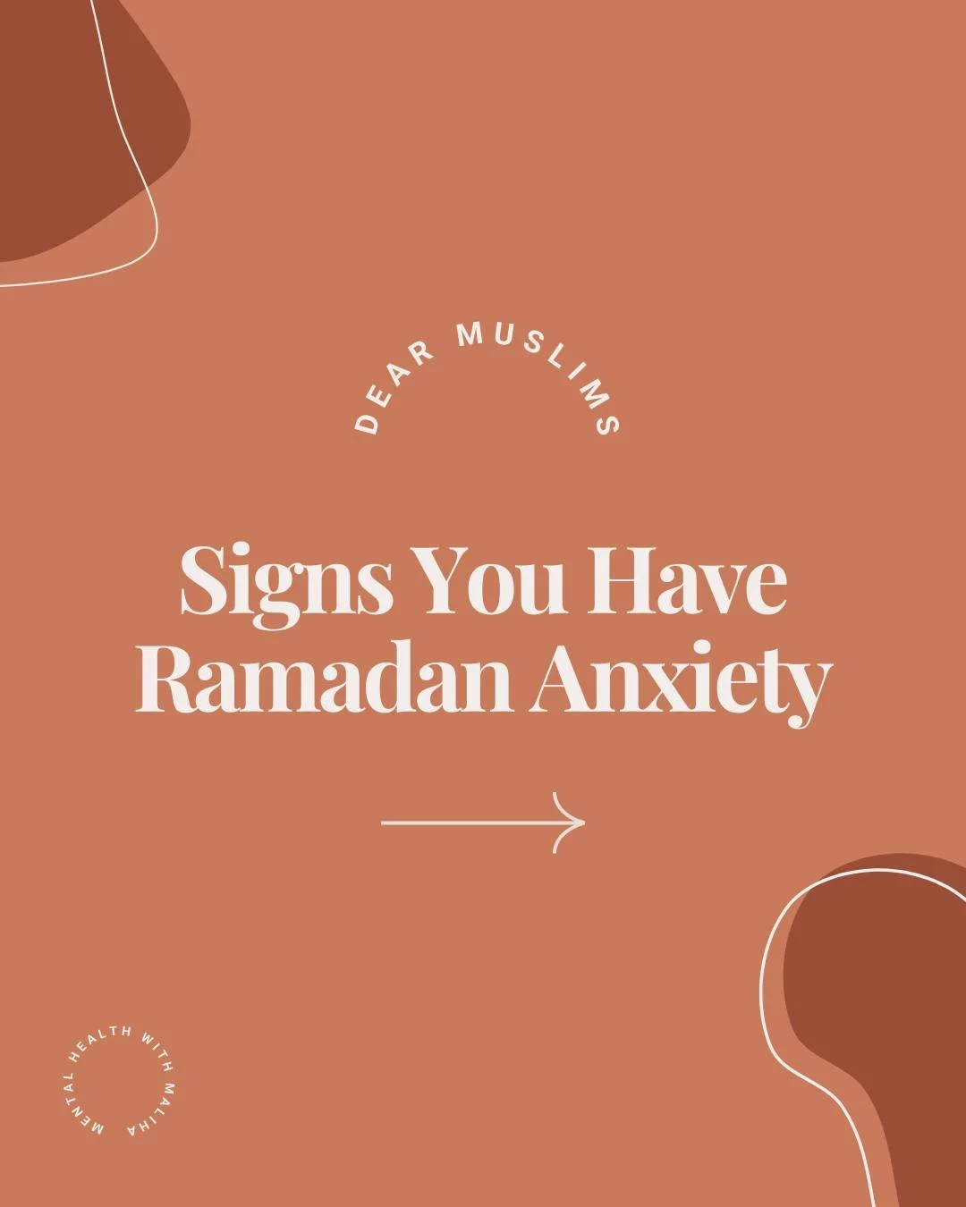 The world is getting revved up for Ramadan, but you just feel your stress growing as the month gets closer. You are confused about why you feel this way. You are overridden with guilt for having these feelings. You feel worried about what people will