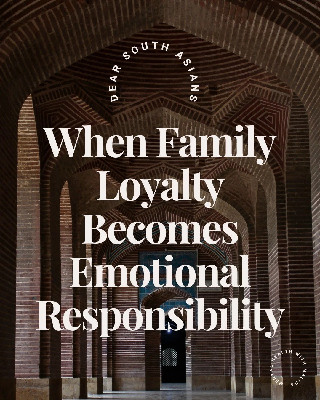 Many of us were taught that being family-oriented meant always being available and emotionally responsible for the people you love. 

From a psychological lens, however, being family-oriented and emotionally enmeshed are not the same thing. 

Emotion