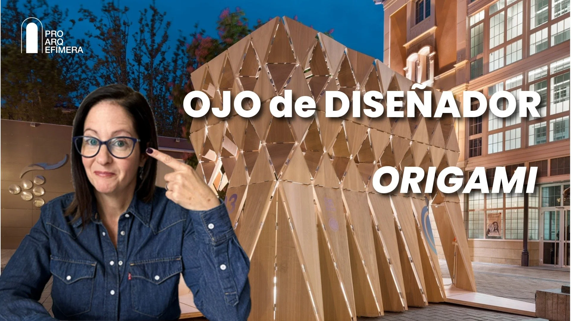 Ojo de Diseñador: PABELLÓN ORIGAMI