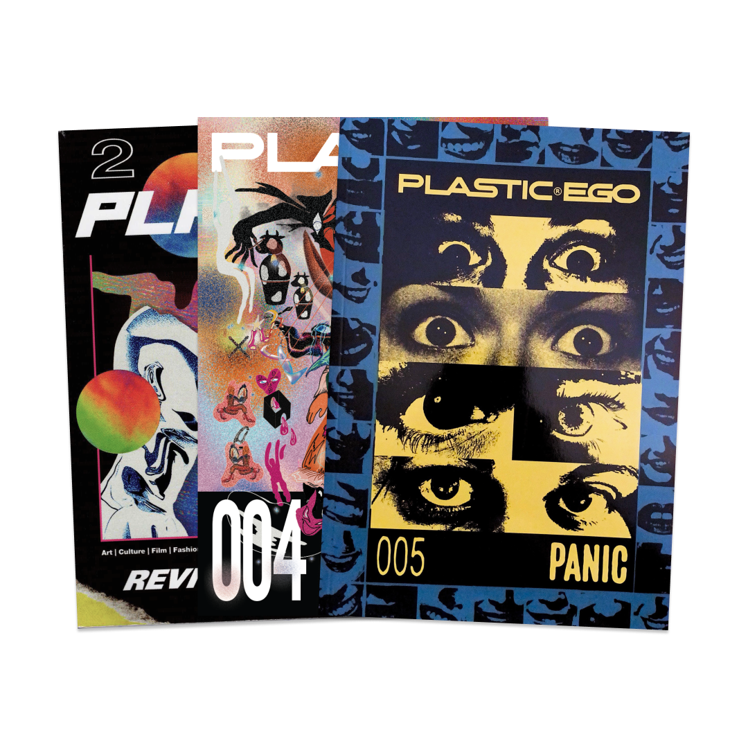 PLASTIC EGO ZINE SET (3)