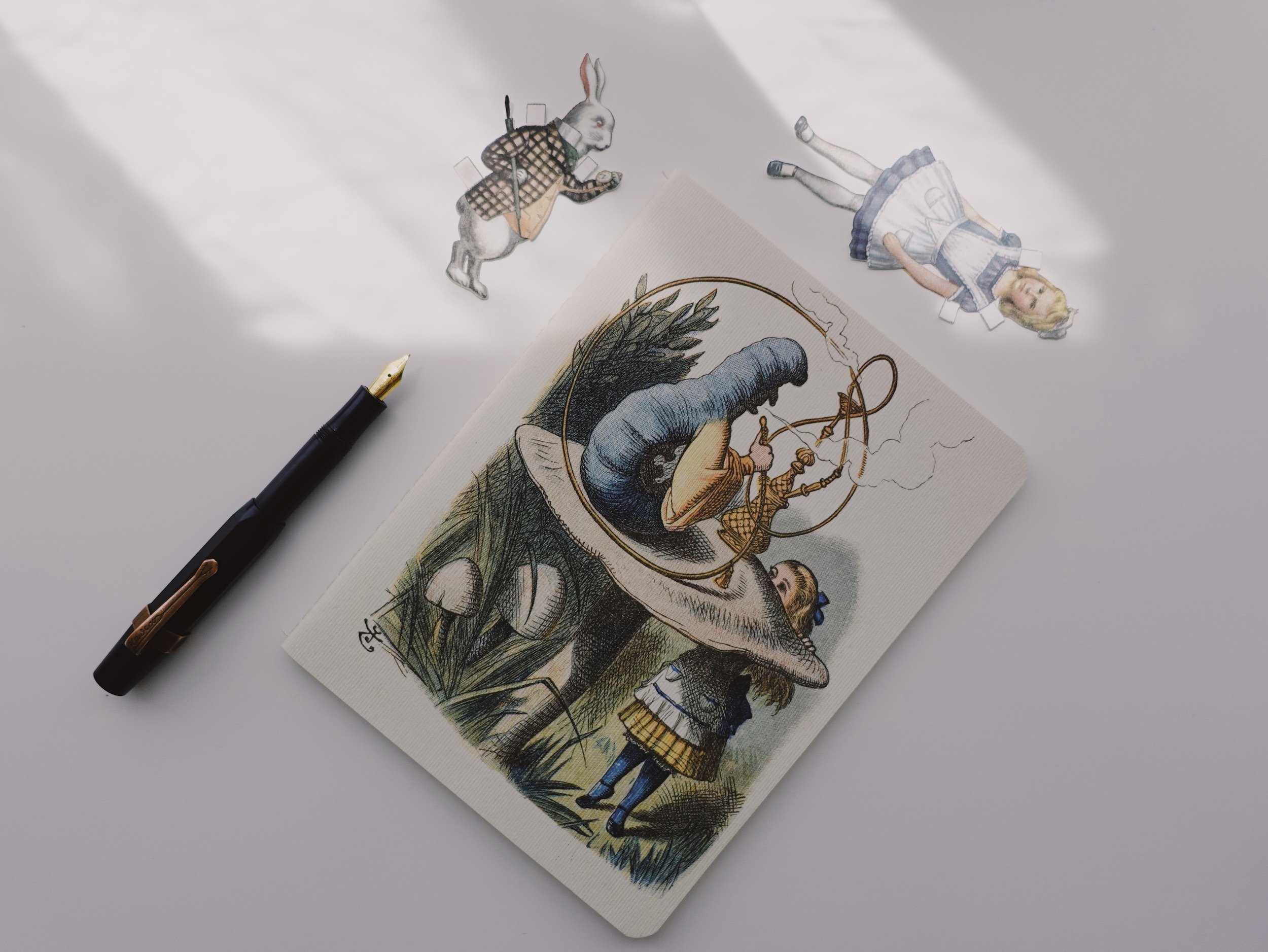 Alice in wonderland Large notebook.jpg