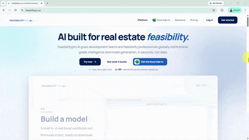 Institutional Innovation in PropTech: Feasibility.pro Launches AI Excel Add-In Supported by Pycap
