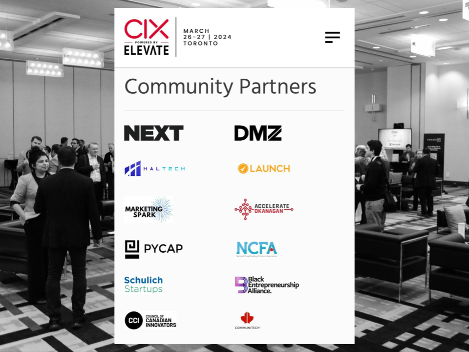 Pycap - Community Partner with CIX: Empowering Canada’s Startup ...