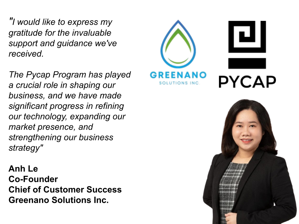 Greenano from Vietnam Graduates Pycap’s Startup Visa Incubation Program ...