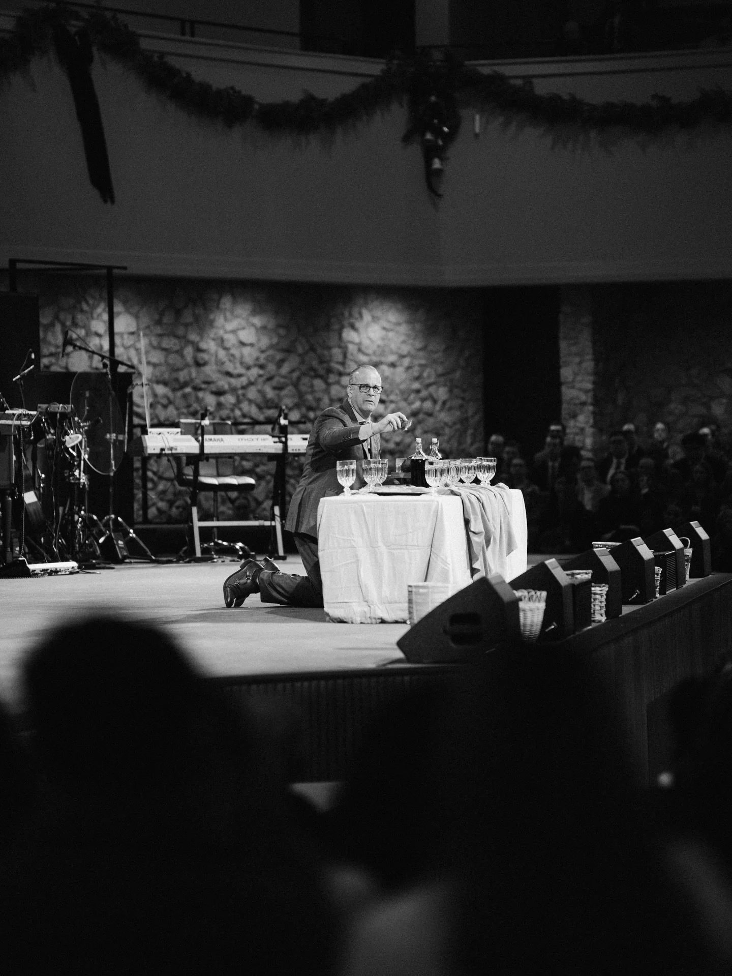 &ldquo;The Begotten &amp; The Betrayer&rdquo; &mdash; We kicked off the Christmas season with a beautiful communion service today. God help us to keep our eyes focused on You this season 🖤🙏