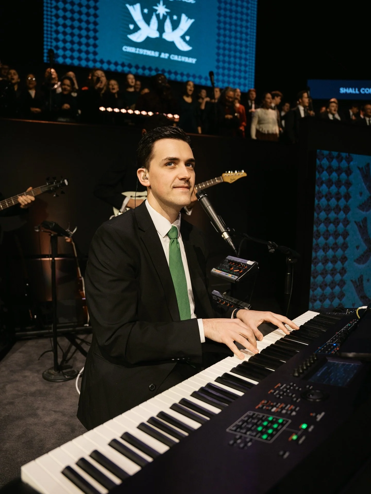 Some of the incredible musicians who made our Christmas Worship Concert possible 🖤✨