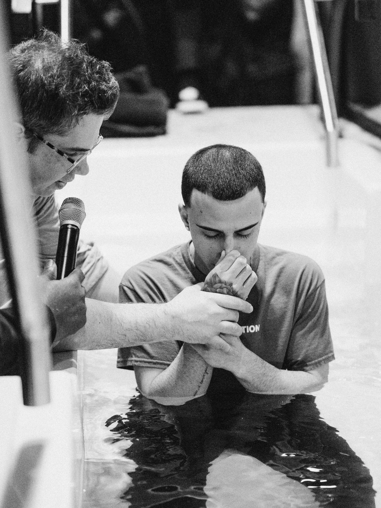 So thankful for the way God moved at Calvary today &amp; for the many that were baptized in Jesus&rsquo; name 🖤🙌