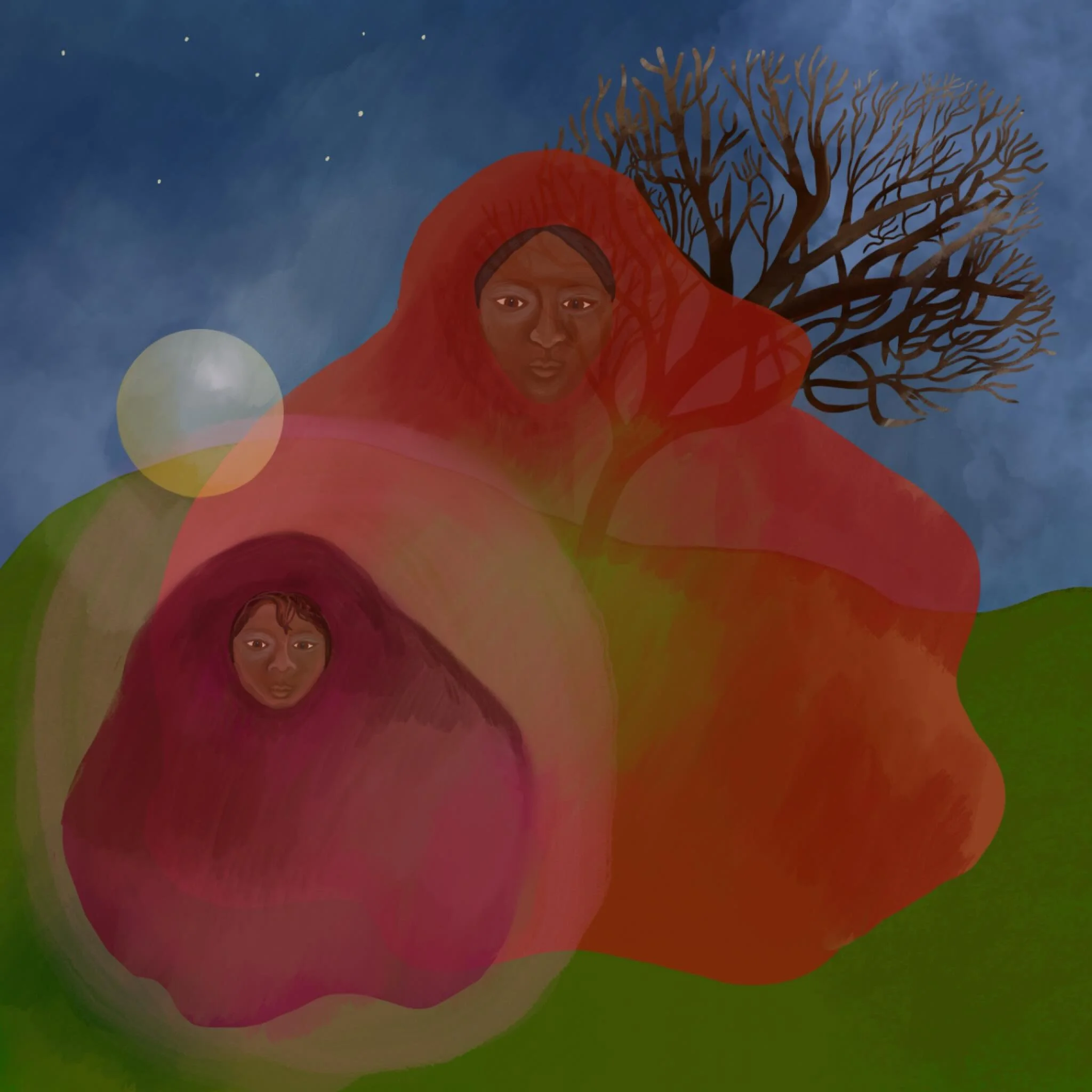 #magicalforest #magicalart #illustration_the_best #mysticalart #bookillustrations #newageart #paganart #witchyart #weloveillustration #procreateillustrator