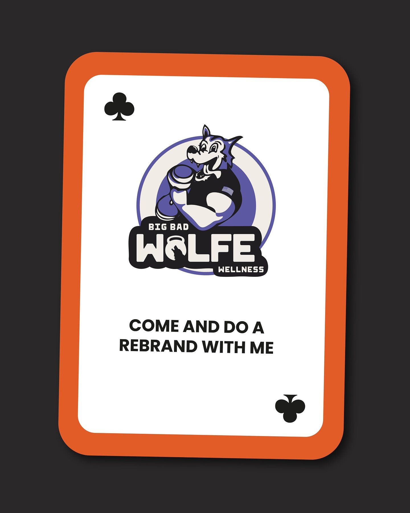 Big Bad Wolfe Fitness got a glow-up and a new name🐺✨from rough and rugged to bold, clean, and welcoming 💜 say hello to Big Bad Wolfe Wellness!
This one was all about building a brand with strength and softness - a playful custom mascot, meaningfu