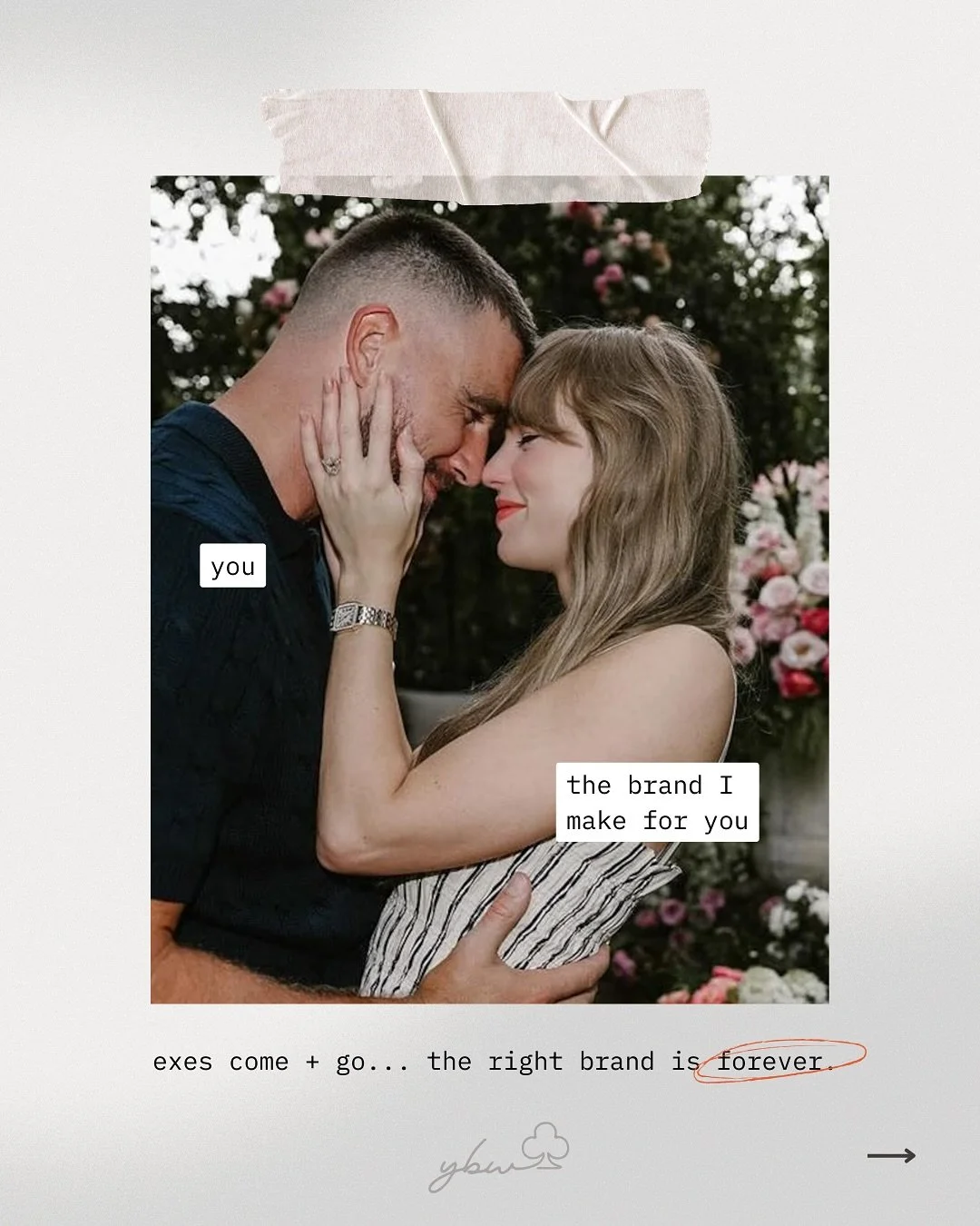 Stop dating your logo. Date your strategy instead.

From Canva flings to DIY disasters, we&rsquo;ve all tried branding that looks fun in the moment but falls flat everywhere else. A cohesive brand (with thoughtful visuals, messaging, and identity) is