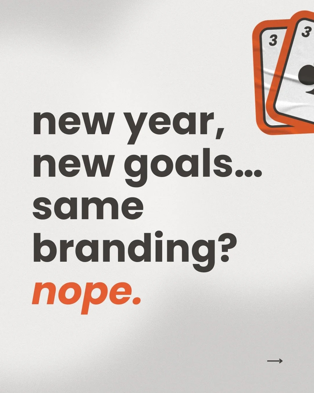 If you want 2026 to hit differently, your visuals need to keep up with where you&rsquo;re heading - not where you were two years (and a hundred pivots) ago.

This is your reminder that growth isn&rsquo;t chaotic&hellip; it&rsquo;s clarity. And your b