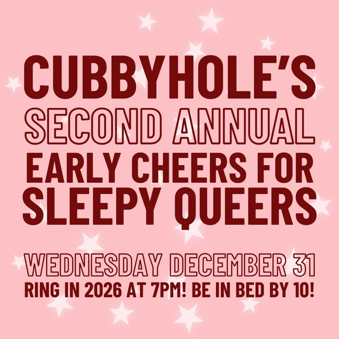 join us Wednesday for our double New Year&rsquo;s Eve festivities! NO COVER EVER. 

first up our special community count down at 7pm for anyone with plans to go elsewhere or go to bed 🤝

then, our longstanding all-night party with a free midnight bu