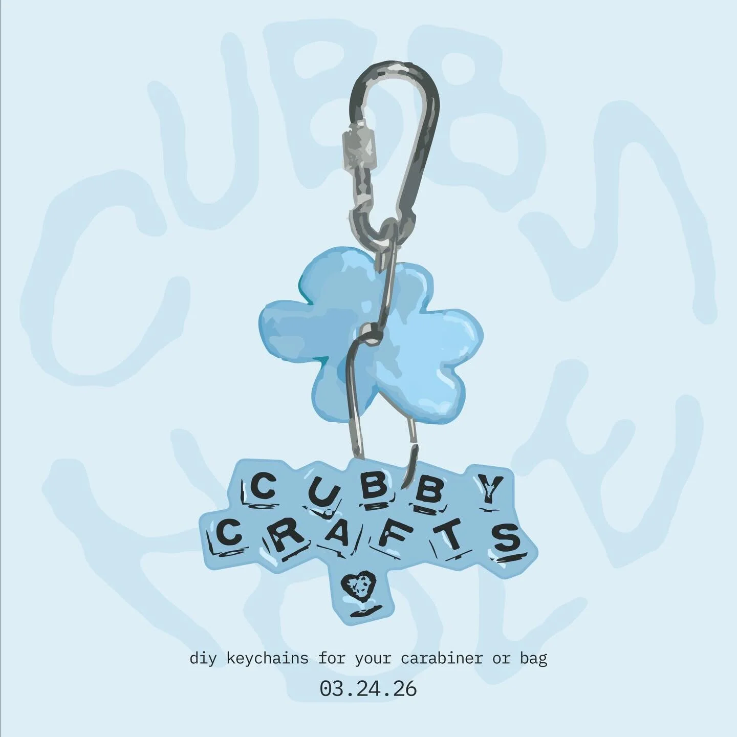 craft is back next tuesday with beads and charms and lanyards for all your accessory adornment needs~

bring your partner or bestie by for happy hour 4-7pm and stay a while! 

it&rsquo;s giving carabiner-maxxing ➕➕➕