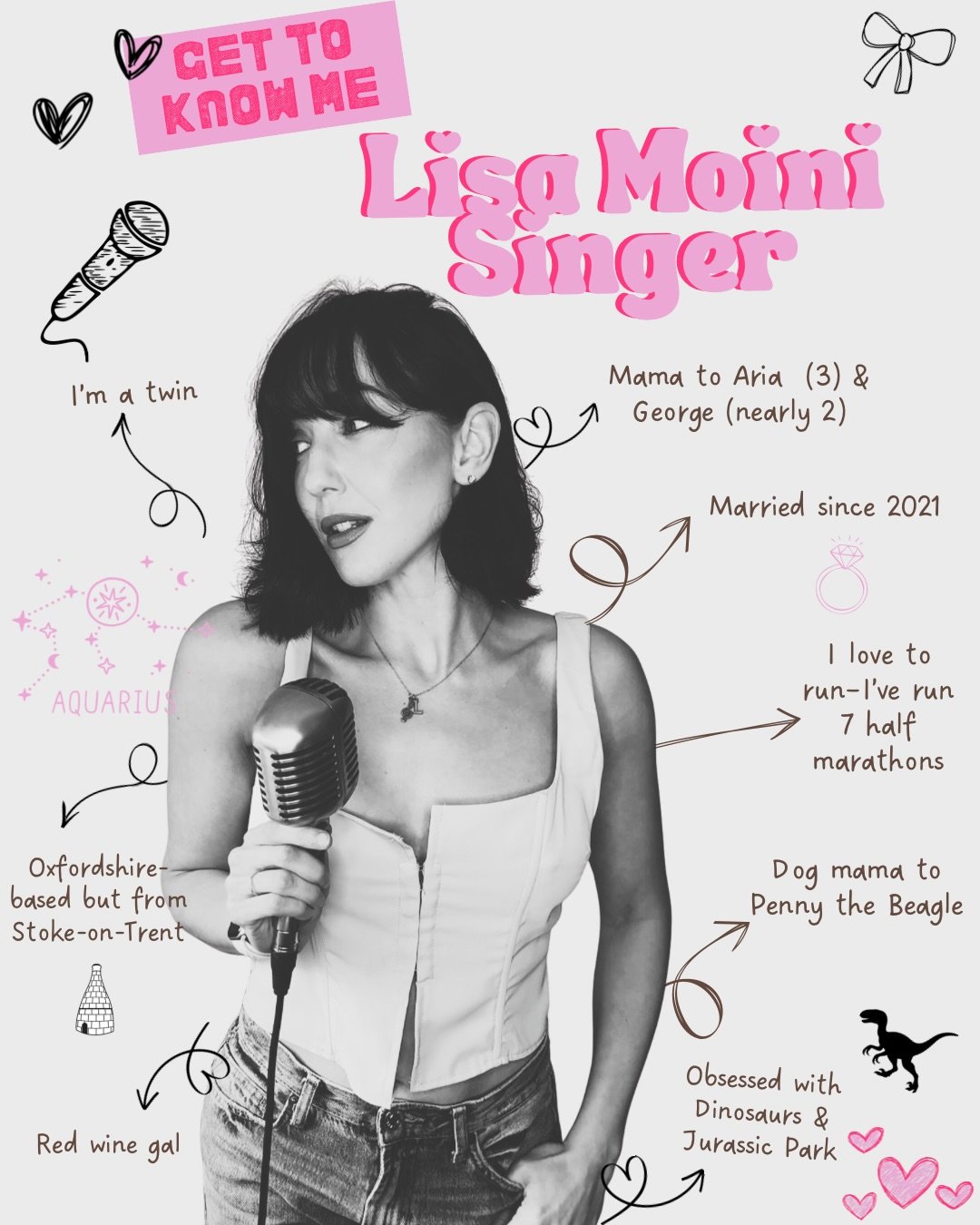 For the new followers.. hey 👋🏼 

Or if you just want to get to know me a little bit more 💕

I&rsquo;m a wedding singer based in Oxfordshire! My favourite part of my job is singing at ceremonies, I have to look away when the bride walks in becaue I