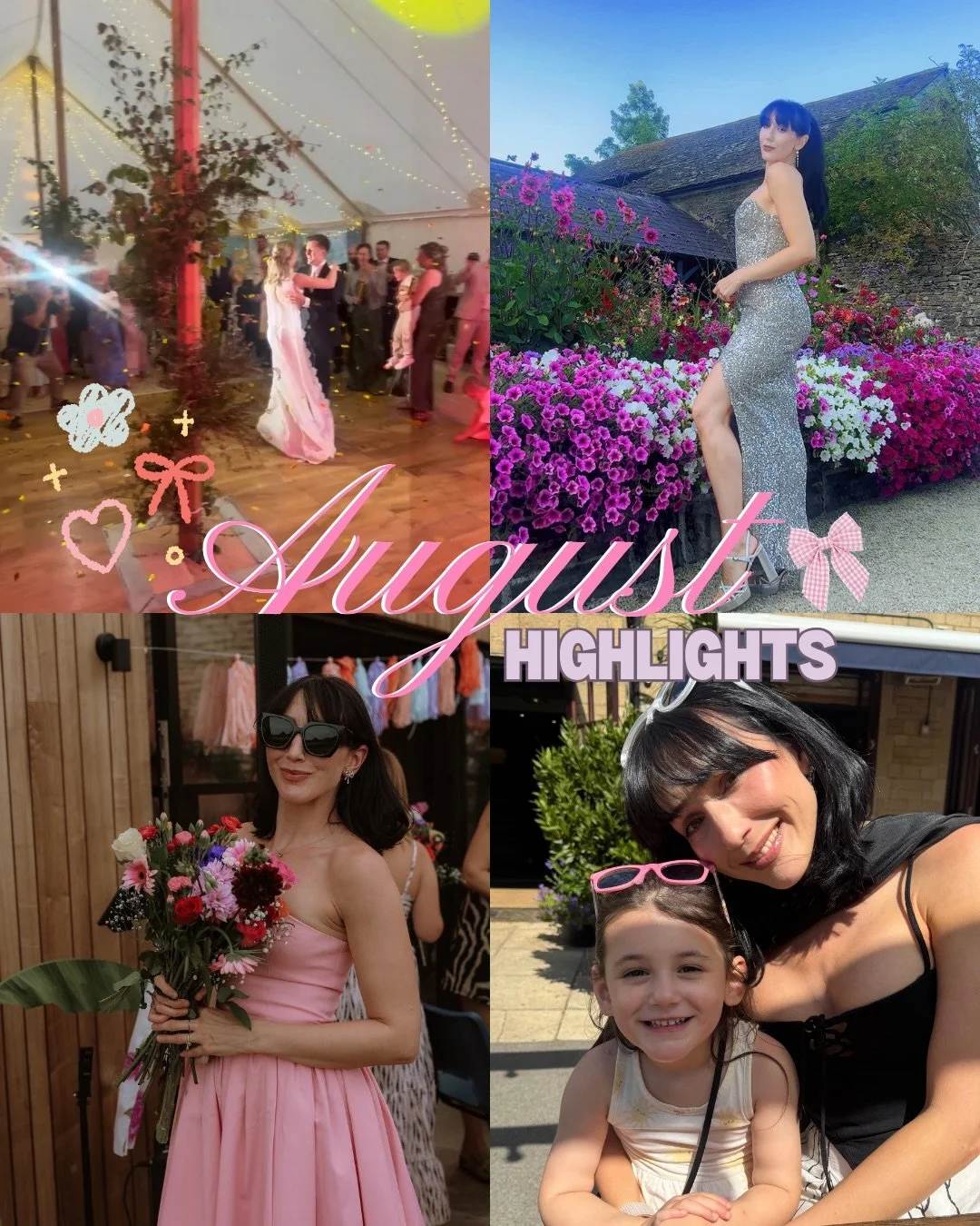 Bye August 👋🏻 🌸💕 You&rsquo;ve been colourful 🌈

Just a few things I got up to in August as a wedding singer, working around not being 100% well but I got there ☺️

I&rsquo;m looking forward to September to sing for lovely couples at new venues i