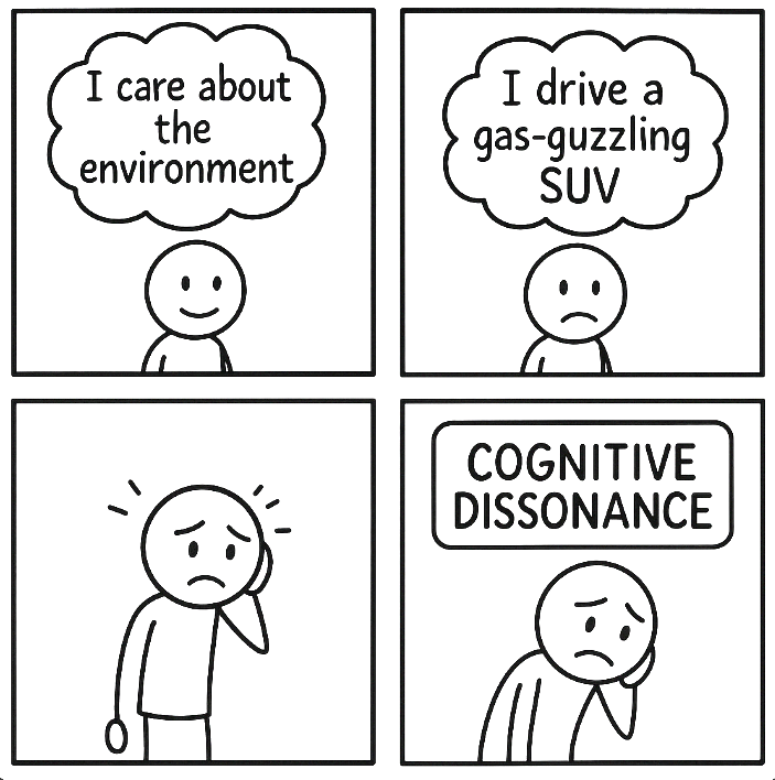 Example of Cognitive Dissonance