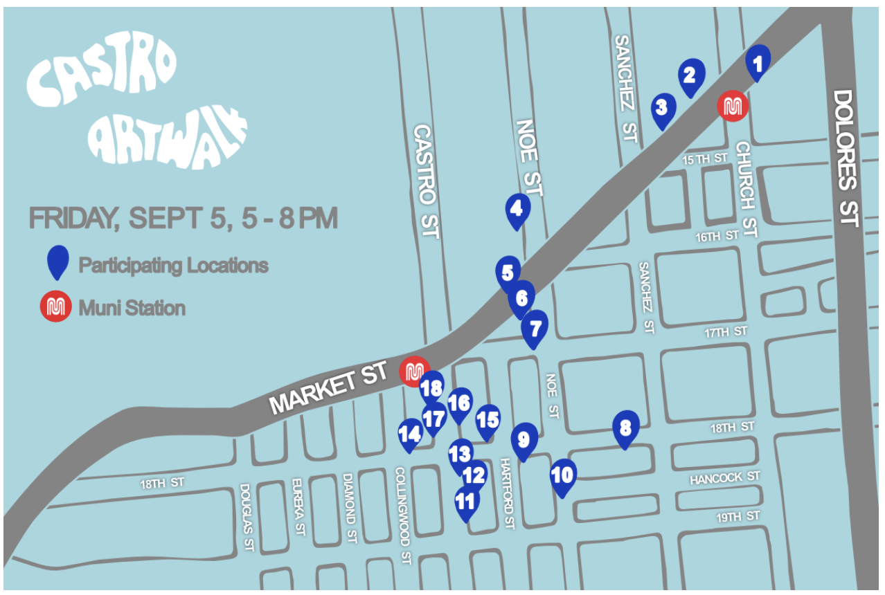 Castro Art Walk