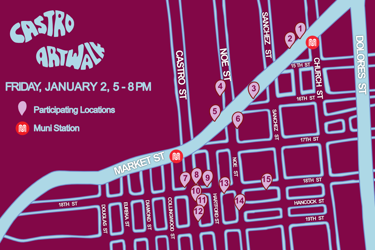 Castro Art Walk 