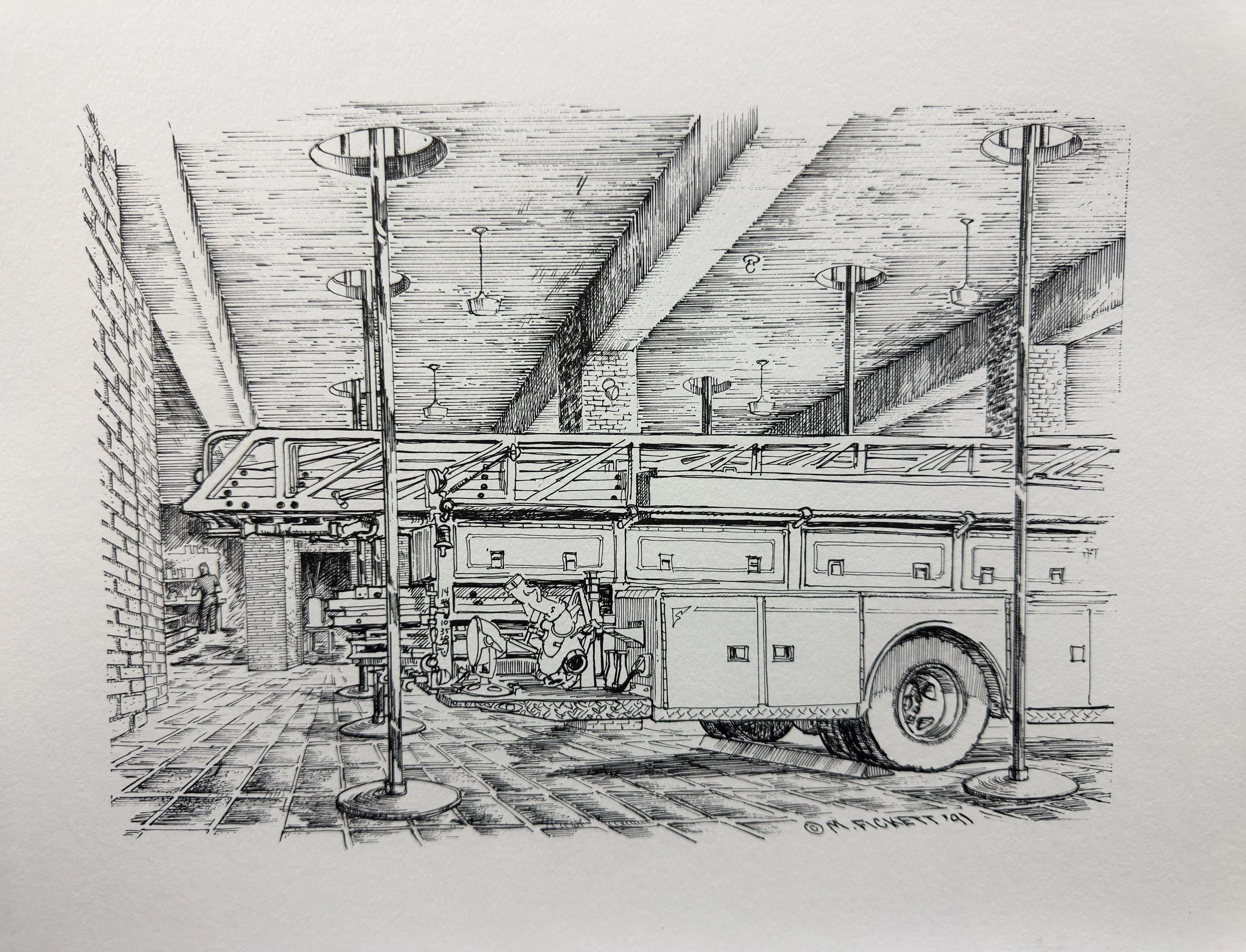 "Central Station's Bay" Print