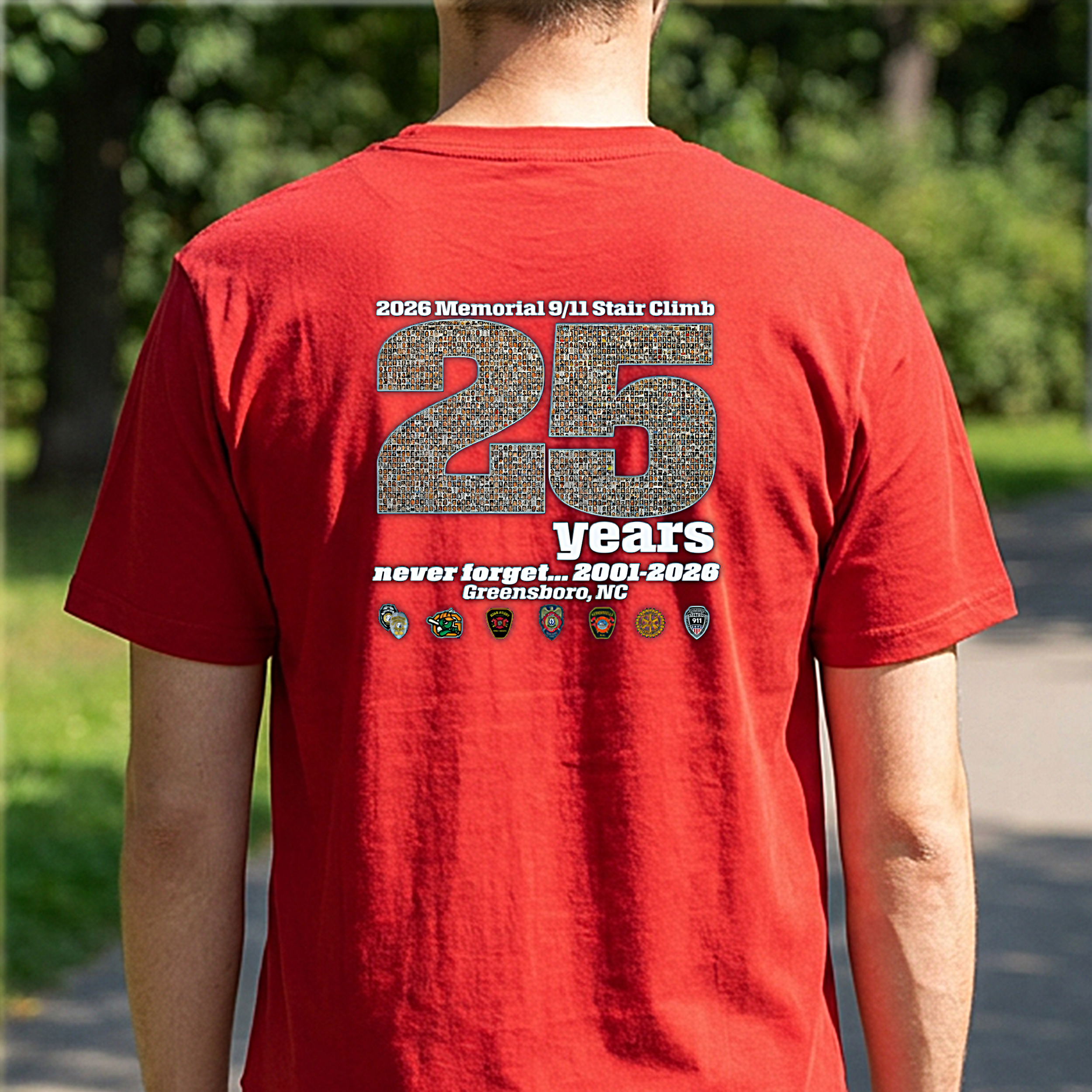 25th 9-11 StairClimb T-shirt Back.png