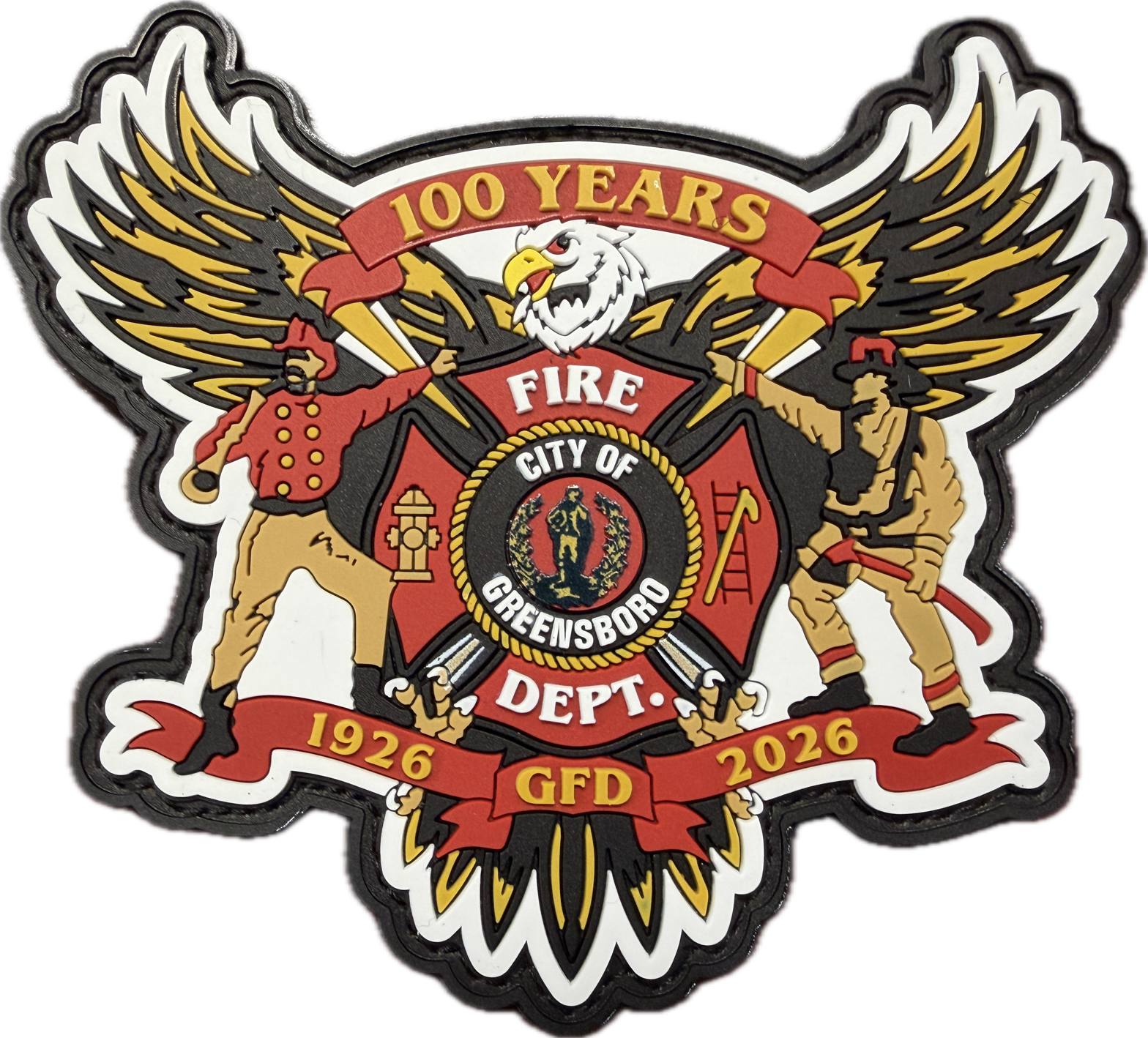 GFD Centennial Logo Patch